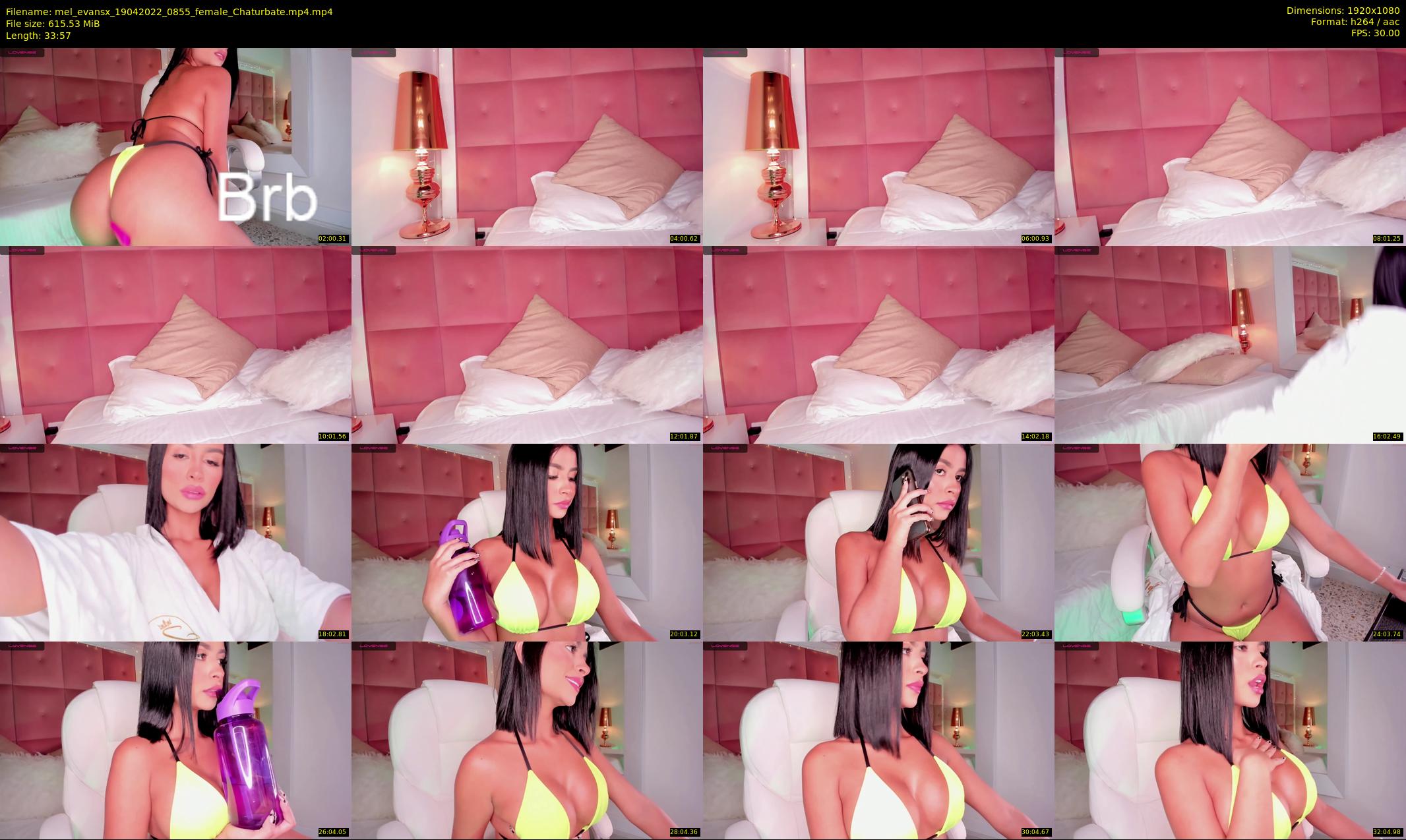 mel_evansx — 34 minute Chaturbate female cam show recording, 1080p, Apr 19, 2022