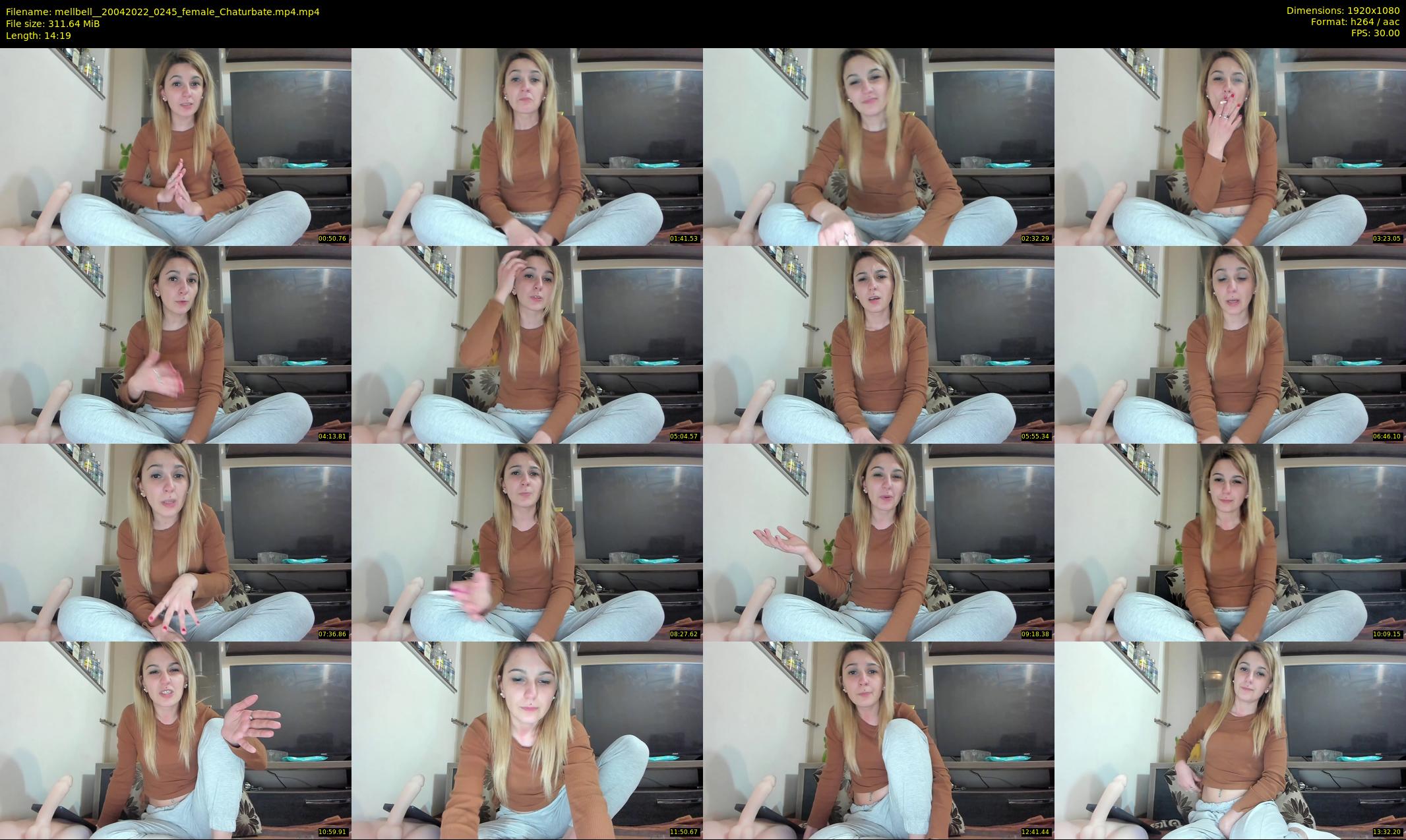 mellbell_ — 15 minute Chaturbate female cam show recording, 1080p, Apr 20, 2022