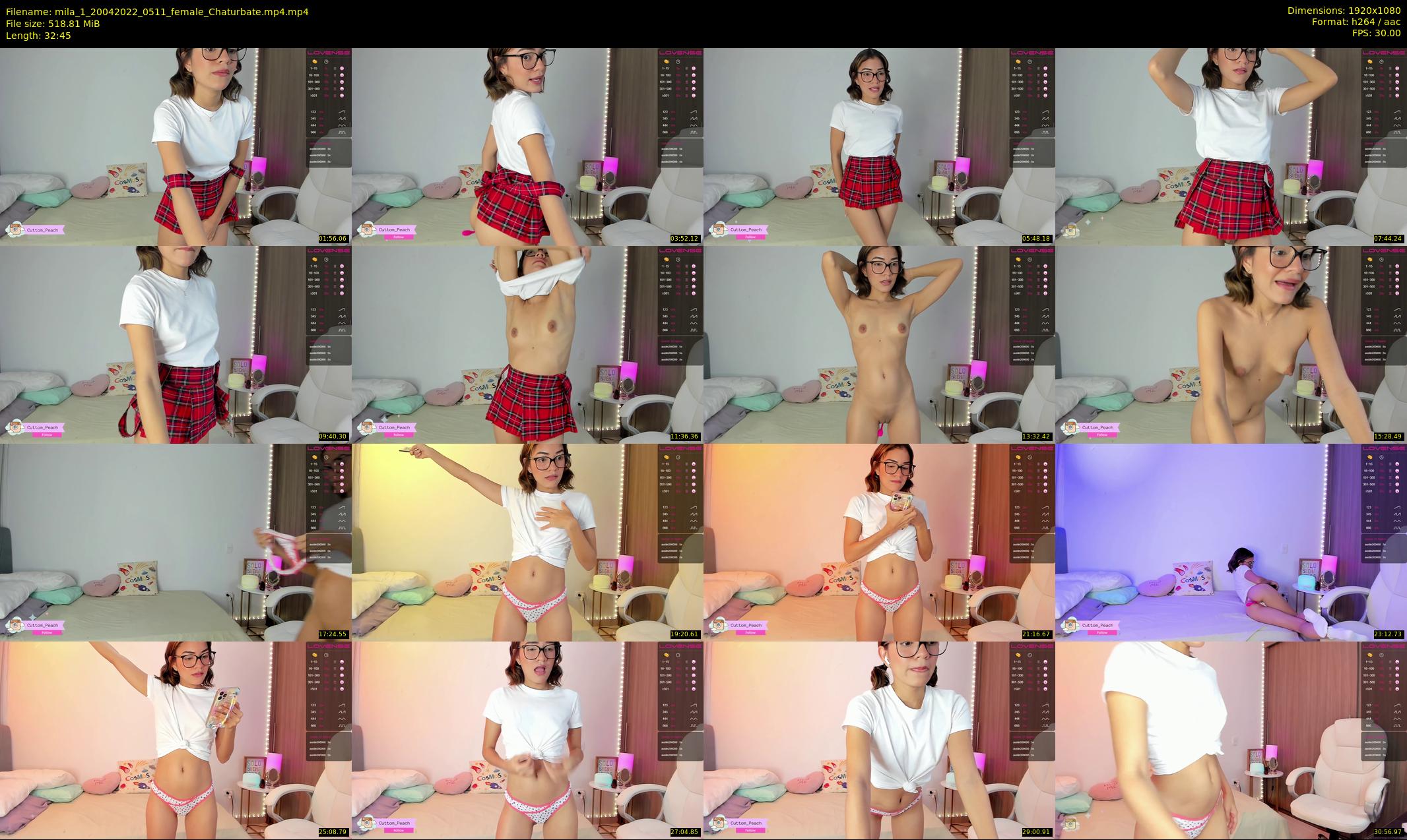 mila_1 — 33 minute Chaturbate female cam show recording, 1080p, Apr 20, 2022