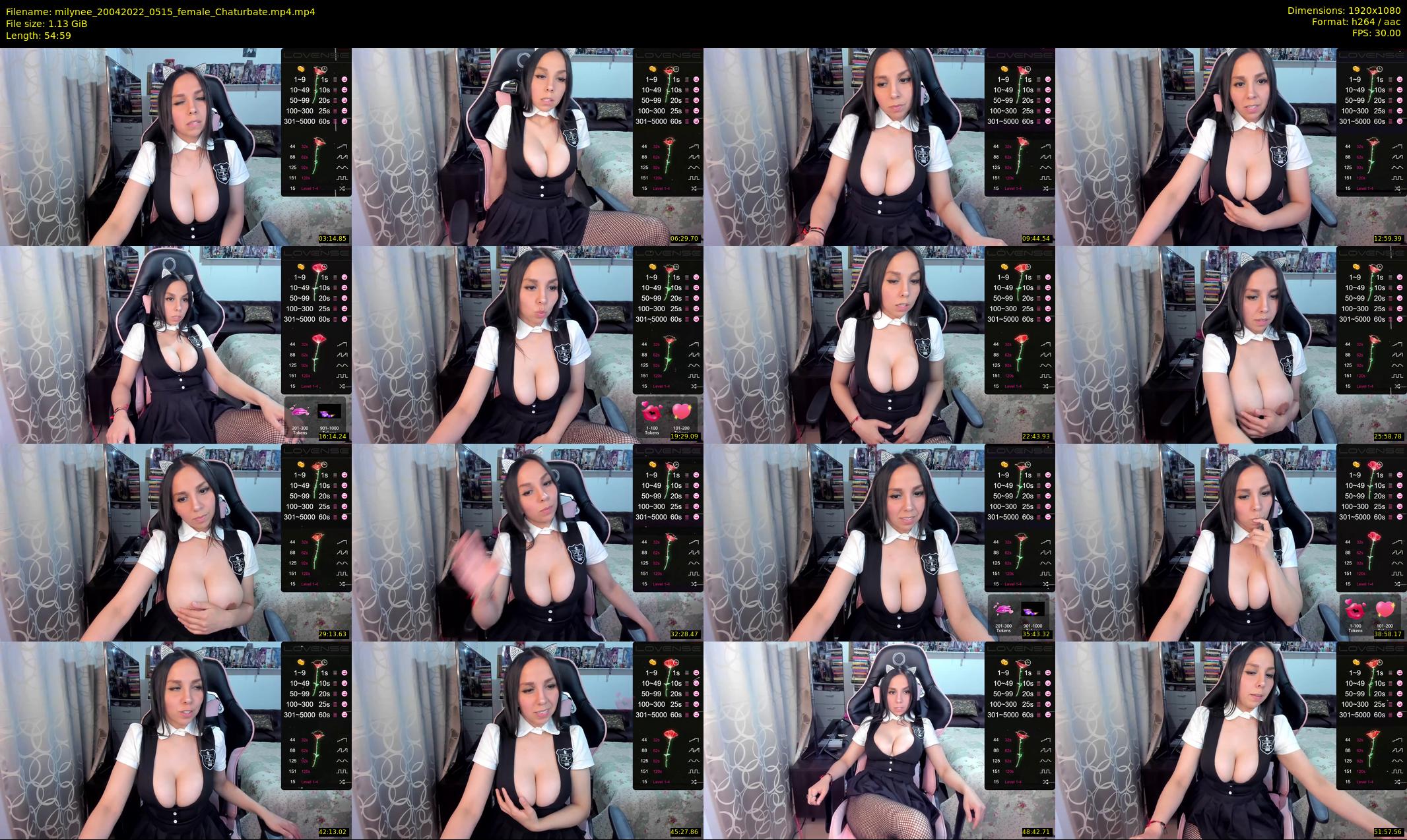 milynee — 55 minute Chaturbate female cam show recording, 1080p, Apr 20, 2022
