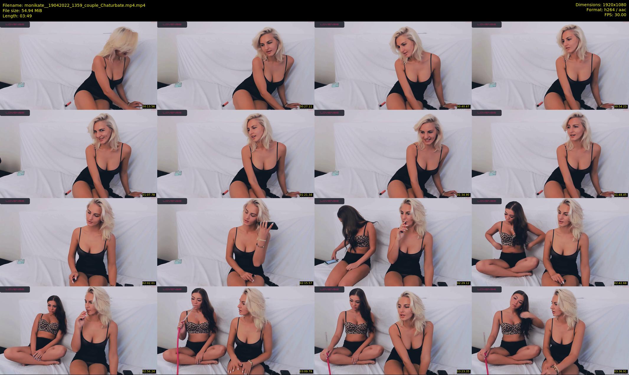 monikate_ — 4 minute Chaturbate couple cam show recording, 1080p, Apr 19, 2022