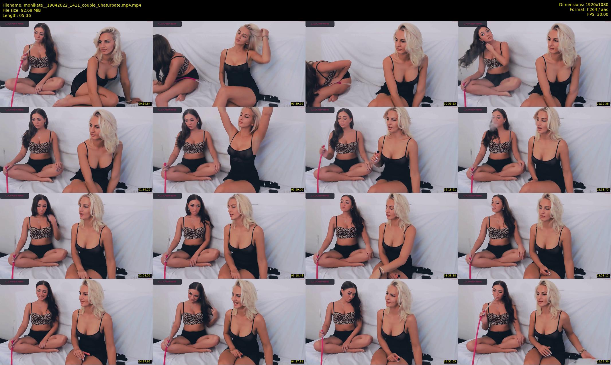 monikate_ — 6 minute Chaturbate couple cam show recording, 1080p, Apr 19, 2022