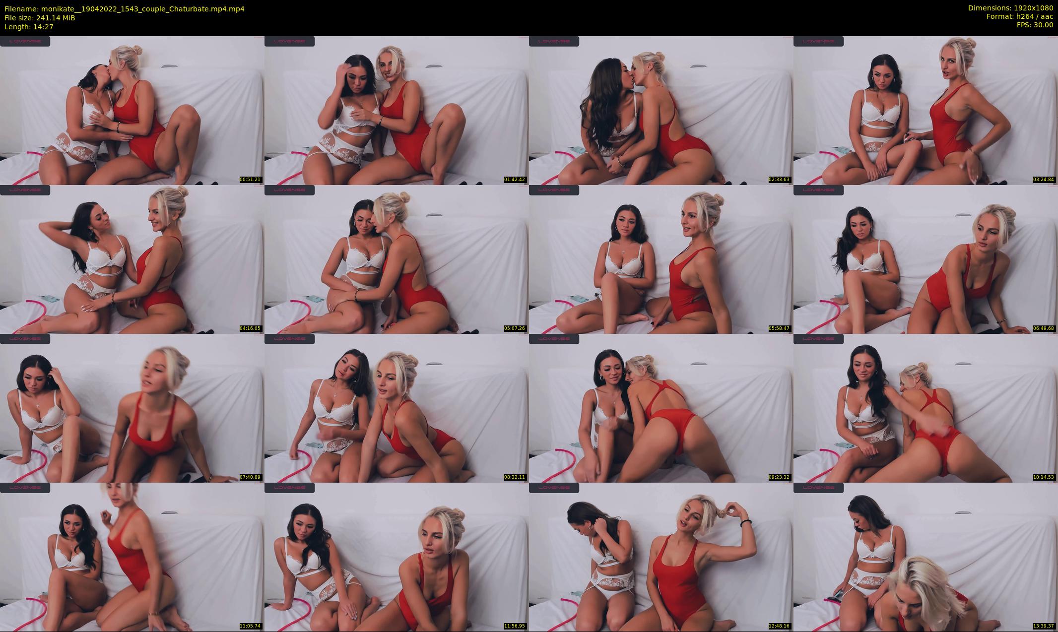 monikate_ — 15 minute Chaturbate couple cam show recording, 1080p, Apr 19, 2022