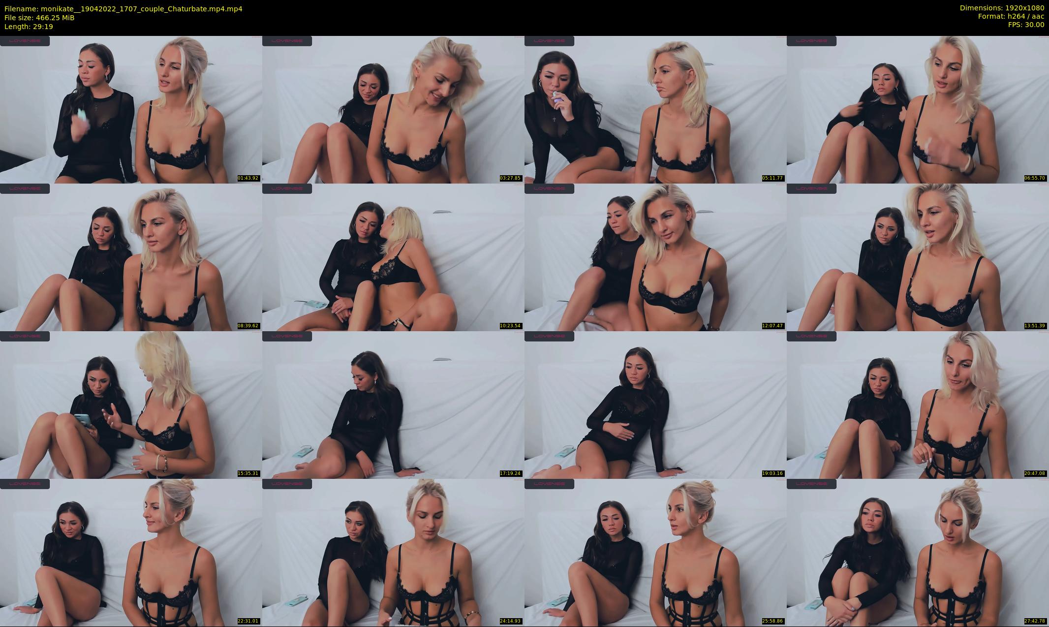 monikate_ — 30 minute Chaturbate couple cam show recording, 1080p, Apr 19, 2022