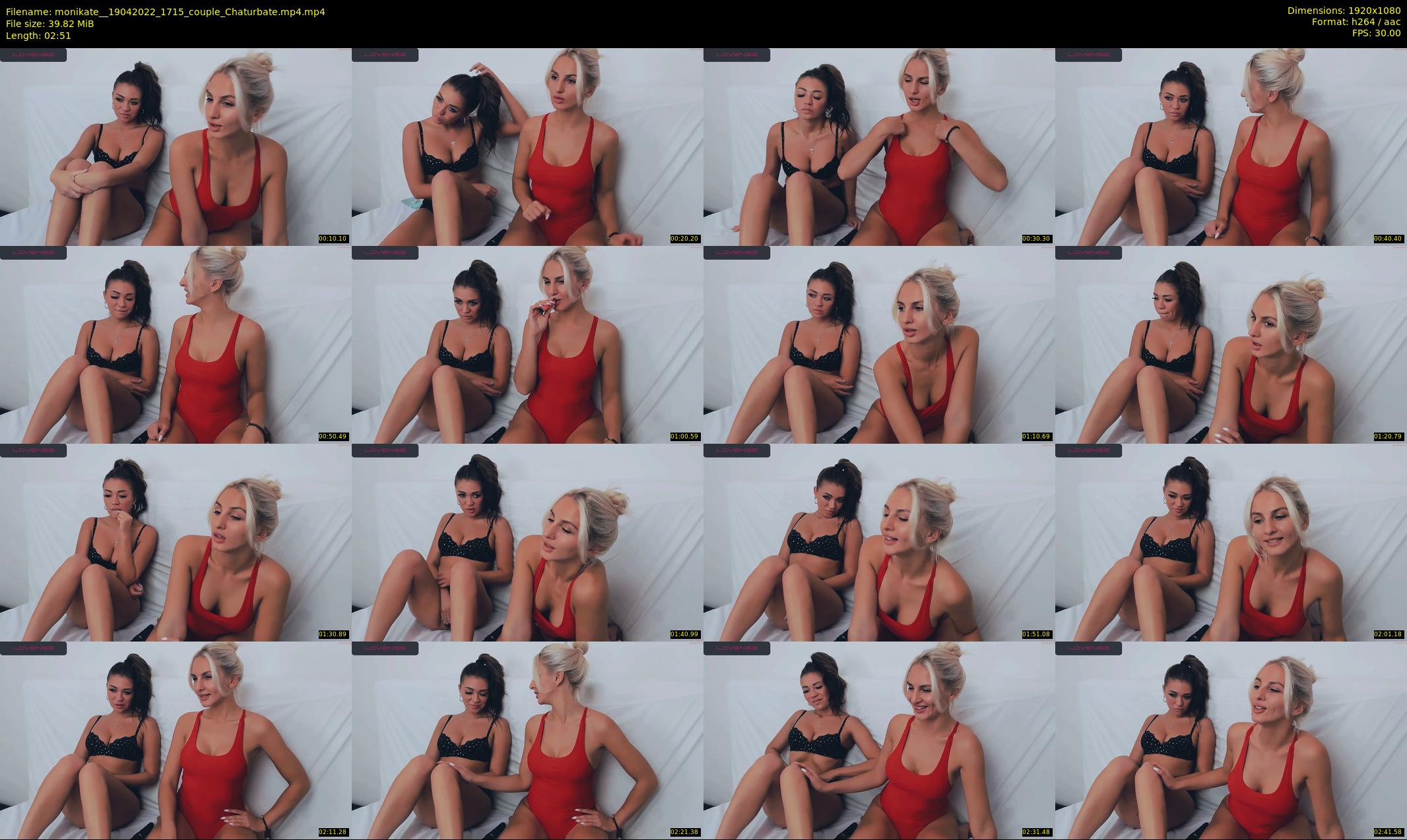 monikate_ — 3 minute Chaturbate couple cam show recording, 1080p, Apr 19, 2022
