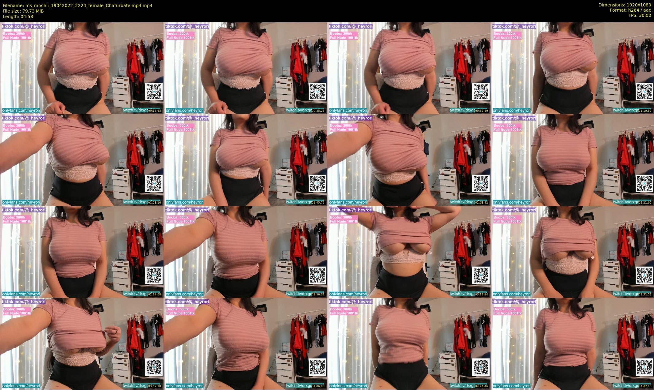 ms_mochii — 5 minute Chaturbate female cam show recording, 1080p, Apr 19, 2022