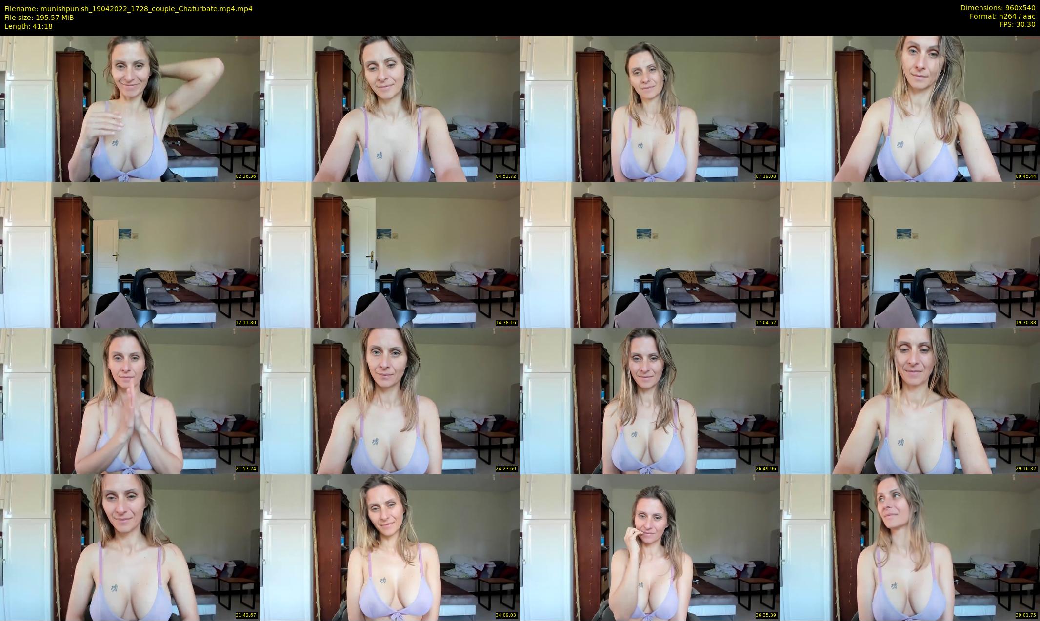 munishpunish — 42 minute Chaturbate couple cam show recording, 480p, Apr 19, 2022
