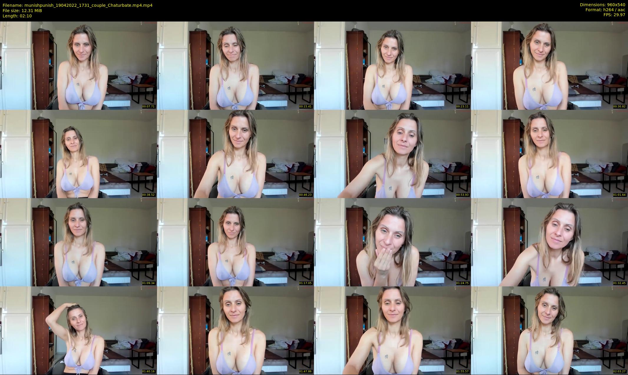 munishpunish — 3 minute Chaturbate couple cam show recording, 480p, Apr 19, 2022
