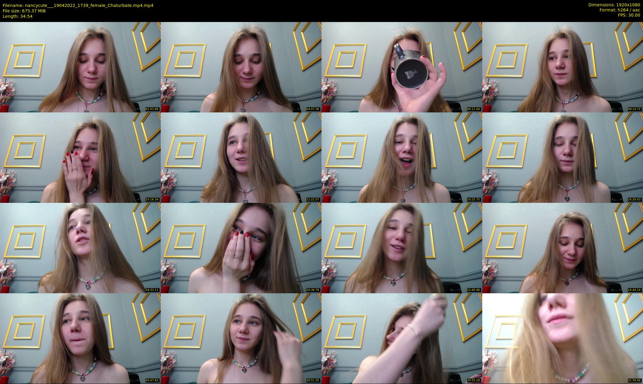 nancycute__ — 35 minute Chaturbate female cam show recording, 1080p, Apr 19, 2022