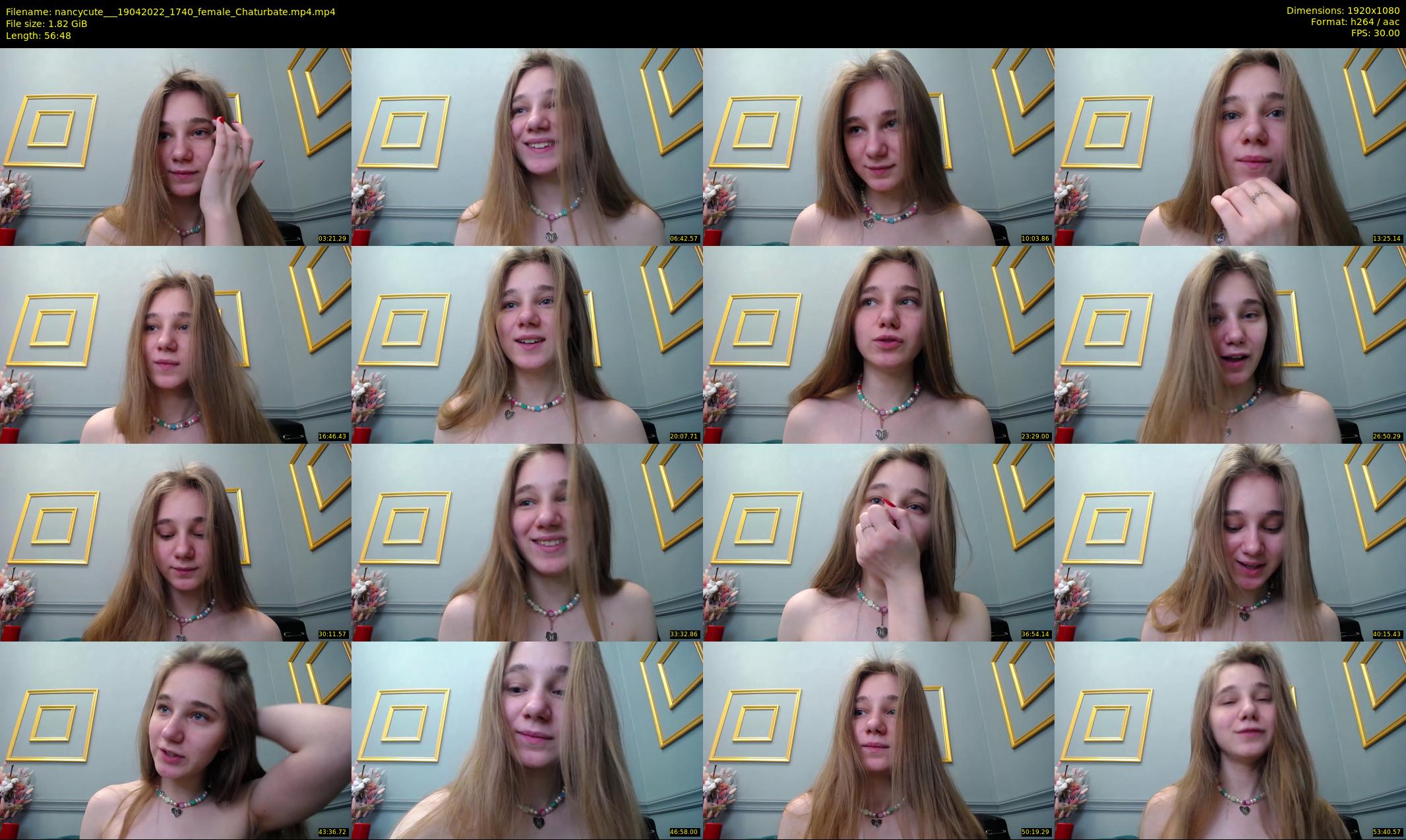 nancycute__ — 57 minute Chaturbate female cam show recording, 1080p, Apr 19, 2022