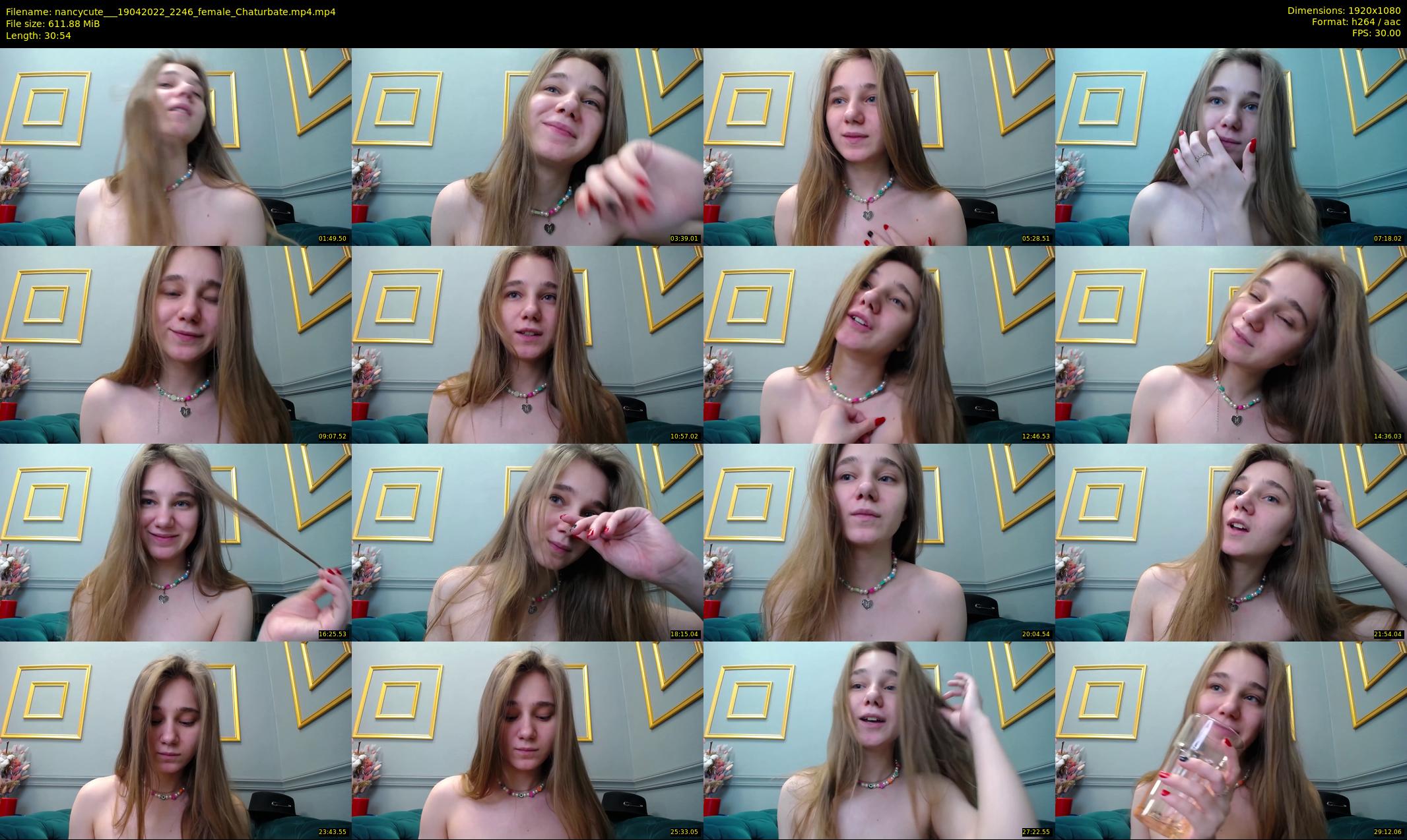 nancycute__ — 31 minute Chaturbate female cam show recording, 1080p, Apr 19, 2022