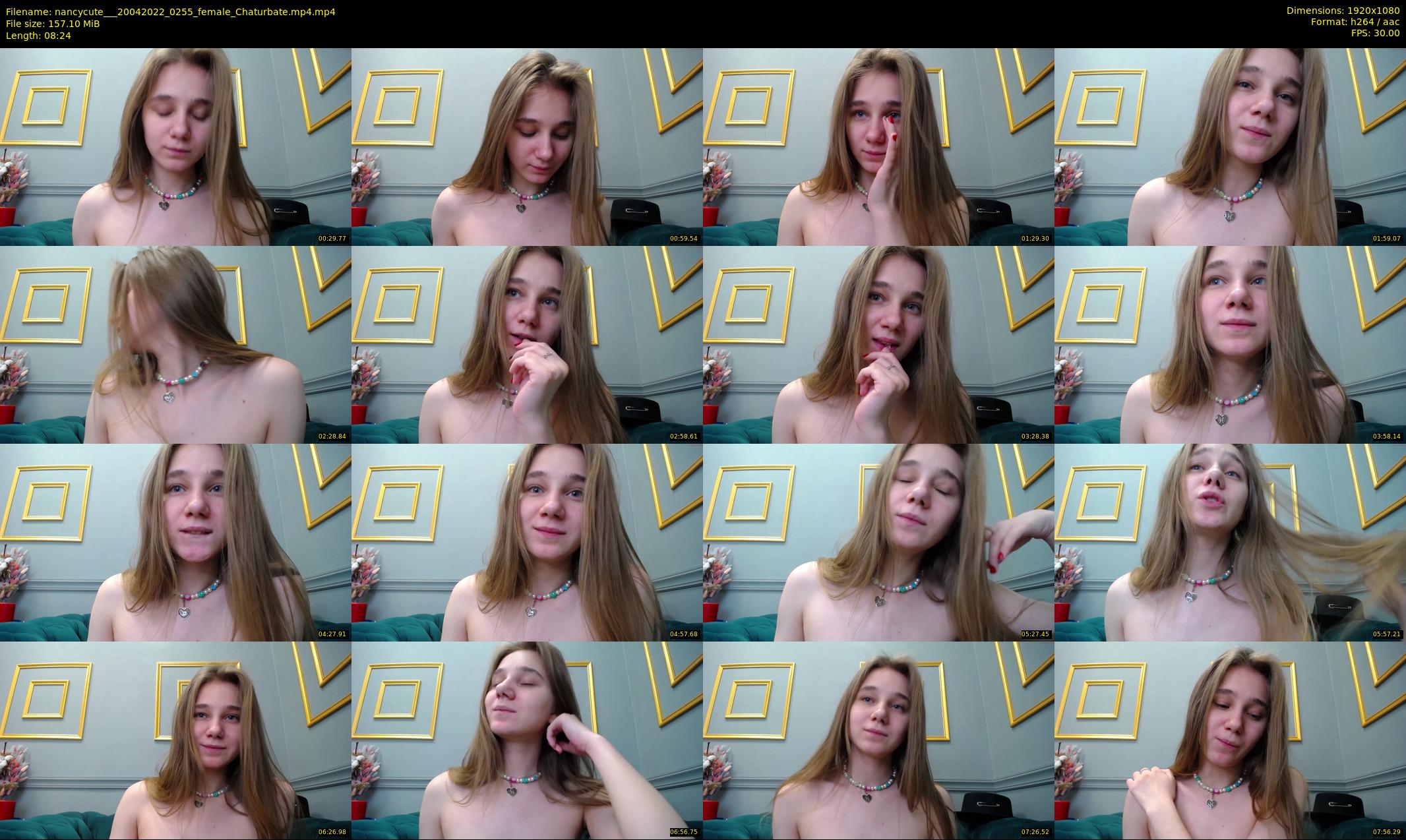 nancycute__ — 9 minute Chaturbate female cam show recording, 1080p, Apr 20, 2022