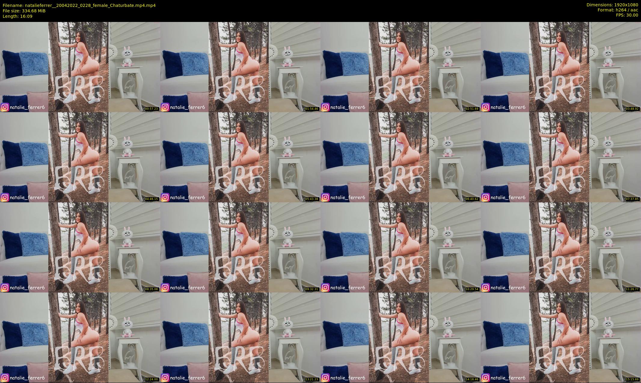 natalieferrer_ — 17 minute Chaturbate female cam show recording, 1080p, Apr 20, 2022