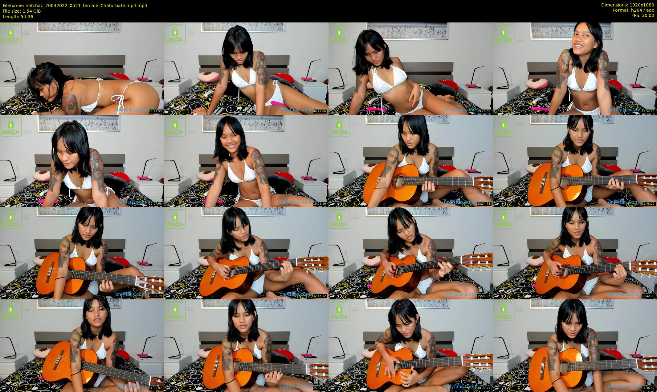 natchac — 55 minute Chaturbate female cam show recording, 1080p, Apr 20, 2022