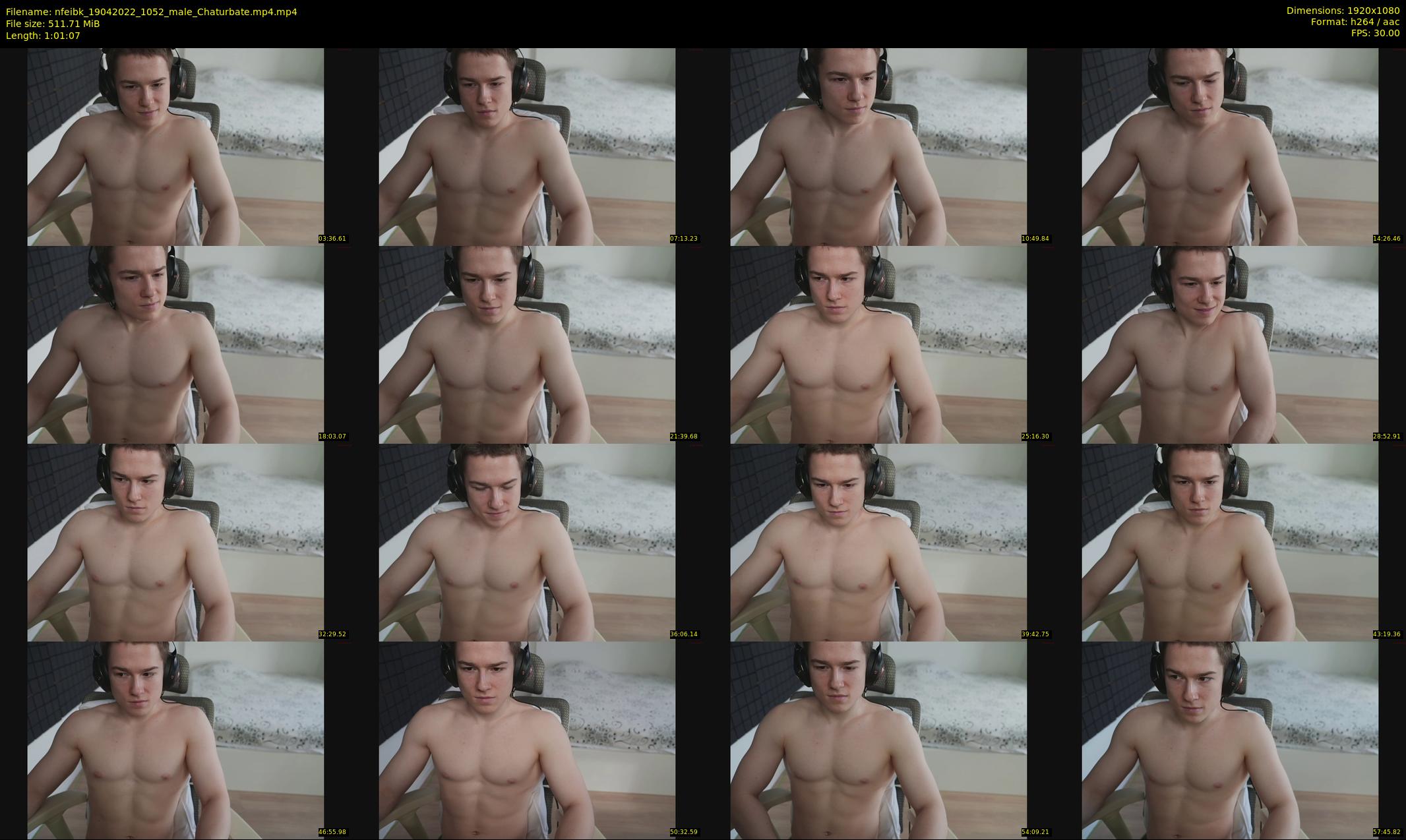 nfeibk — 62 minute Chaturbate male cam show recording, 1080p, Apr 19, 2022
