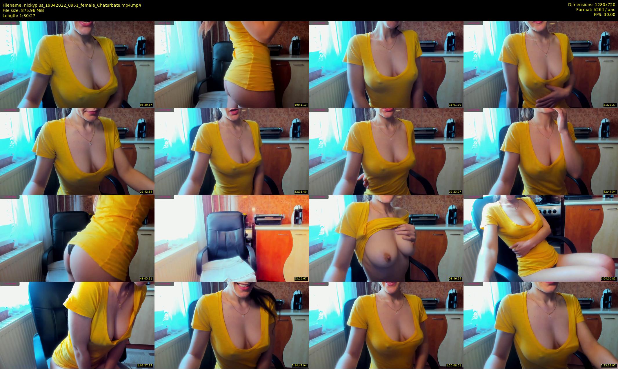 nickyplus — 91 minute Chaturbate couple cam show recording, 720p, Apr 19, 2022