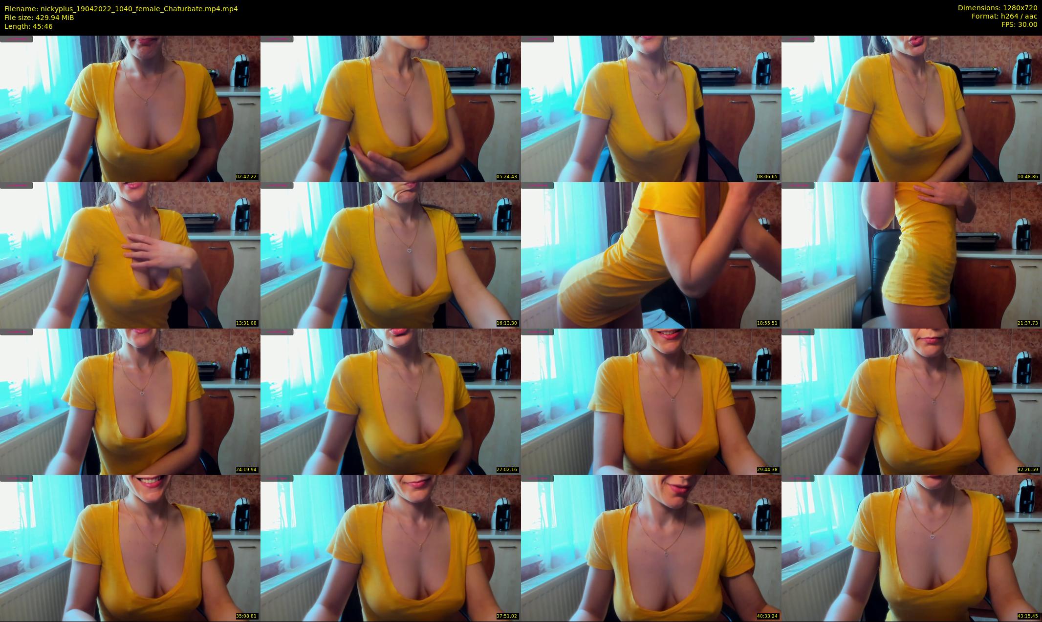 nickyplus — 46 minute Chaturbate couple cam show recording, 720p, Apr 19, 2022