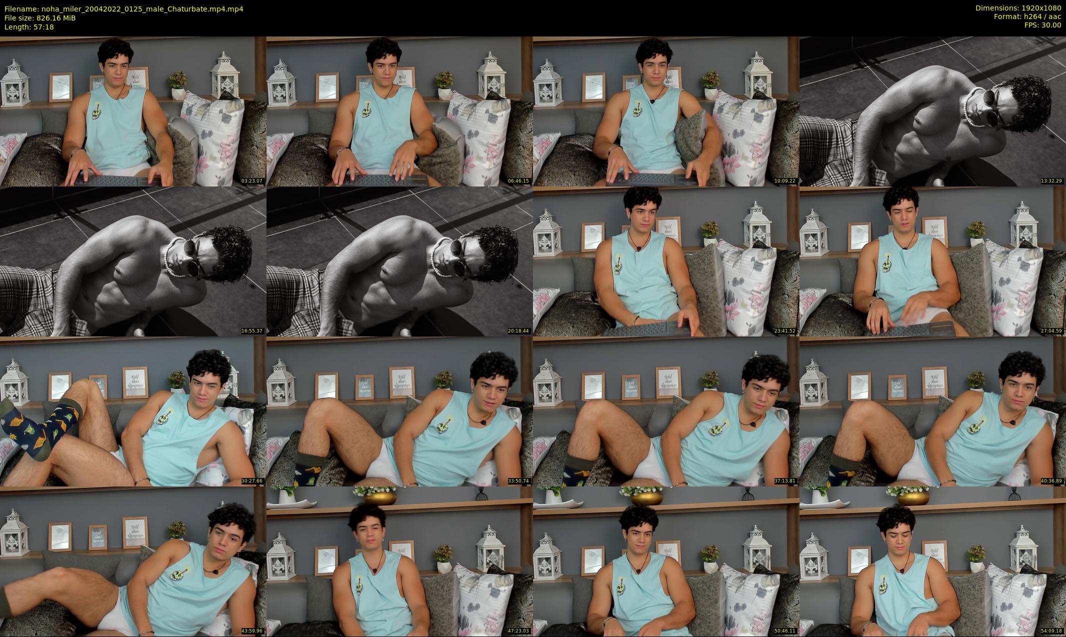 noha_miler — 58 minute Chaturbate male cam show recording, 1080p, Apr 20, 2022