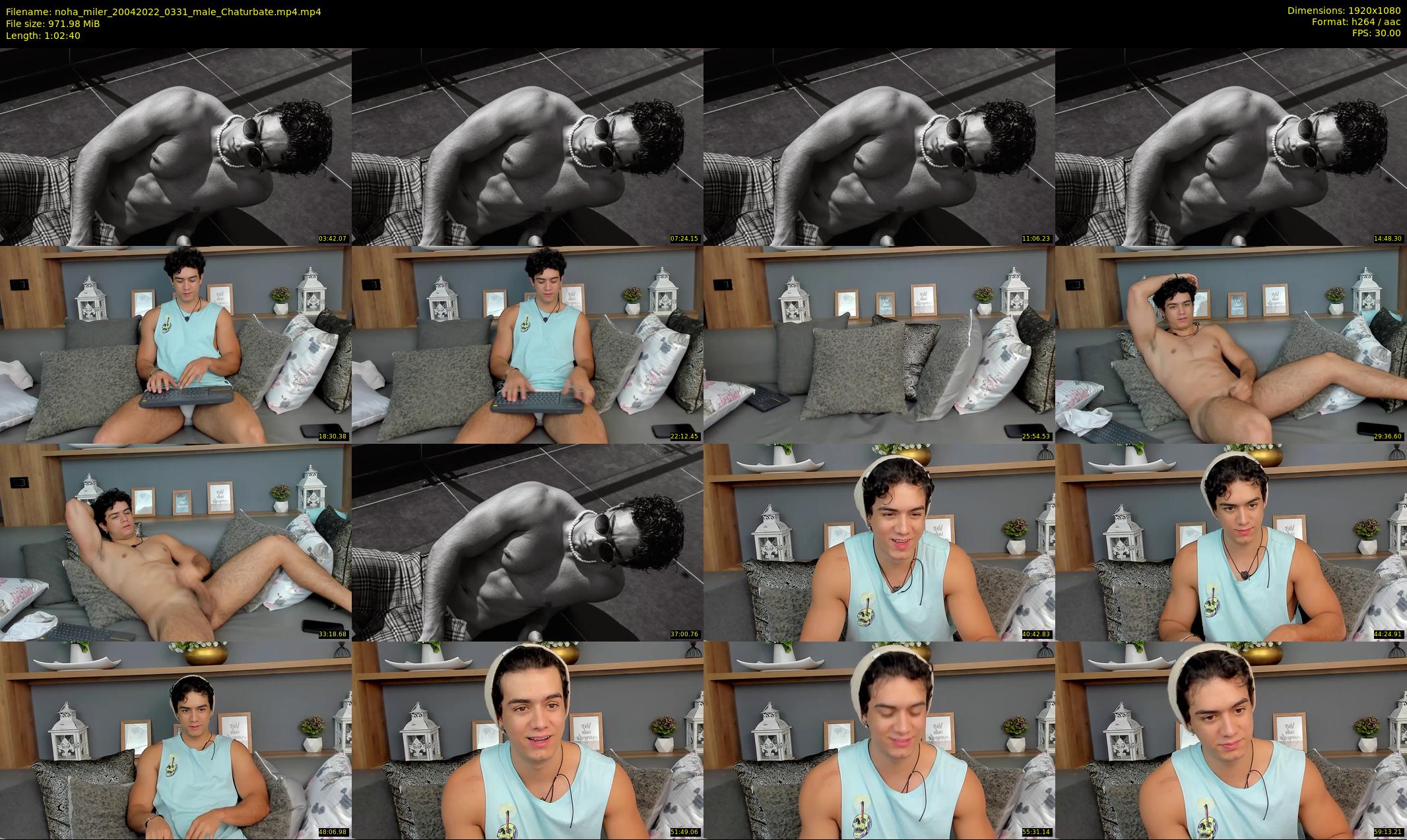 noha_miler — 63 minute Chaturbate male cam show recording, 1080p, Apr 20, 2022
