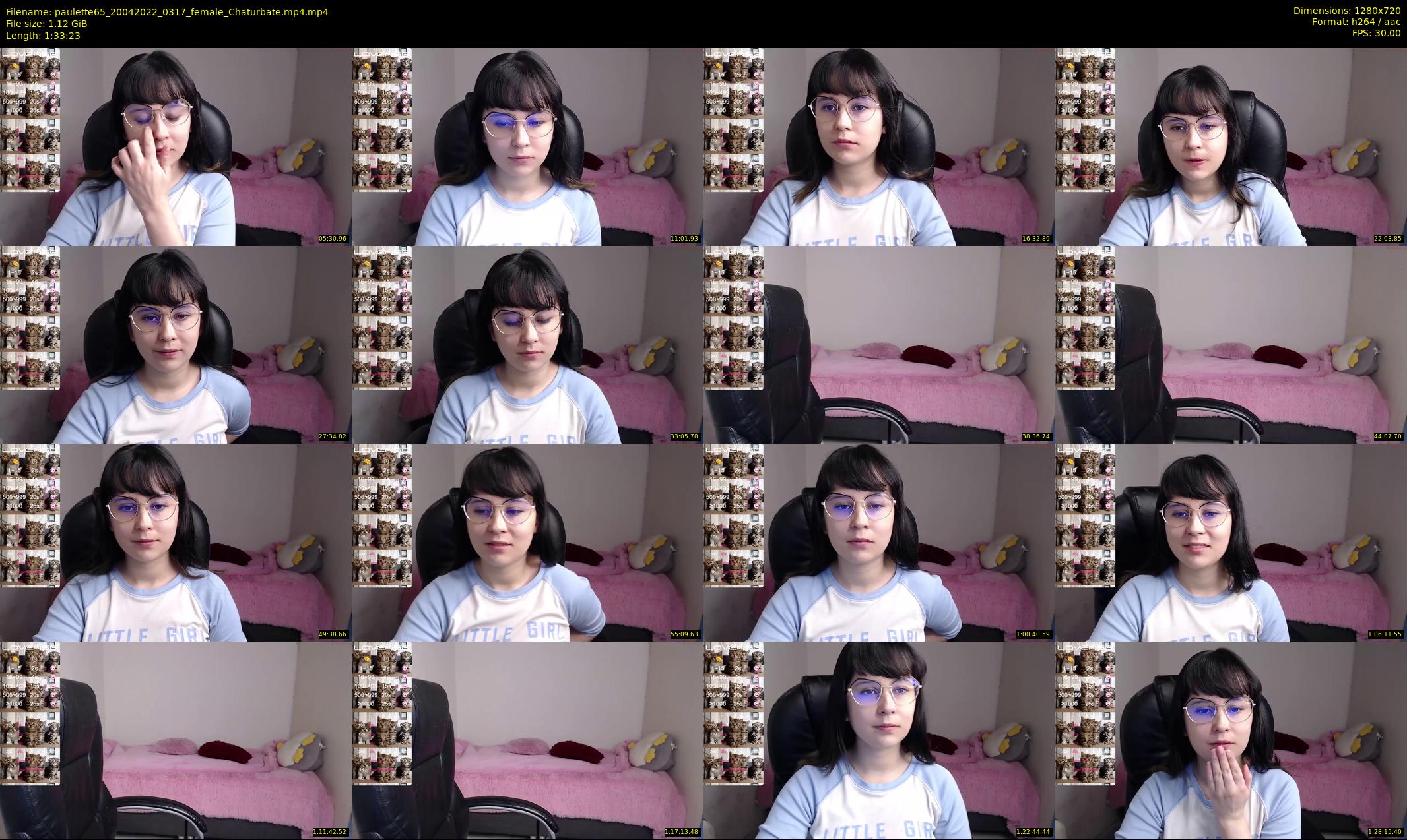 paulette65 — 94 minute Chaturbate female cam show recording, 720p, Apr 20, 2022