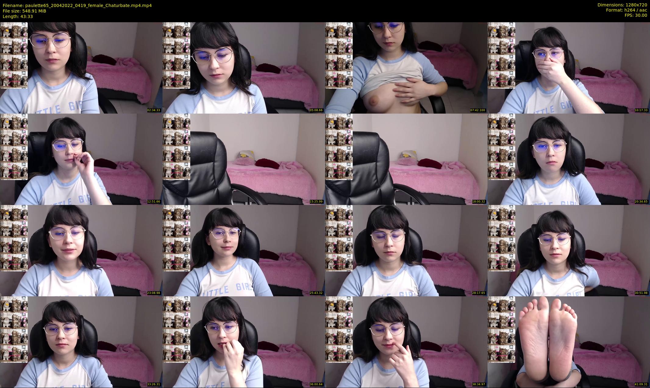 paulette65 — 44 minute Chaturbate female cam show recording, 720p, Apr 20, 2022