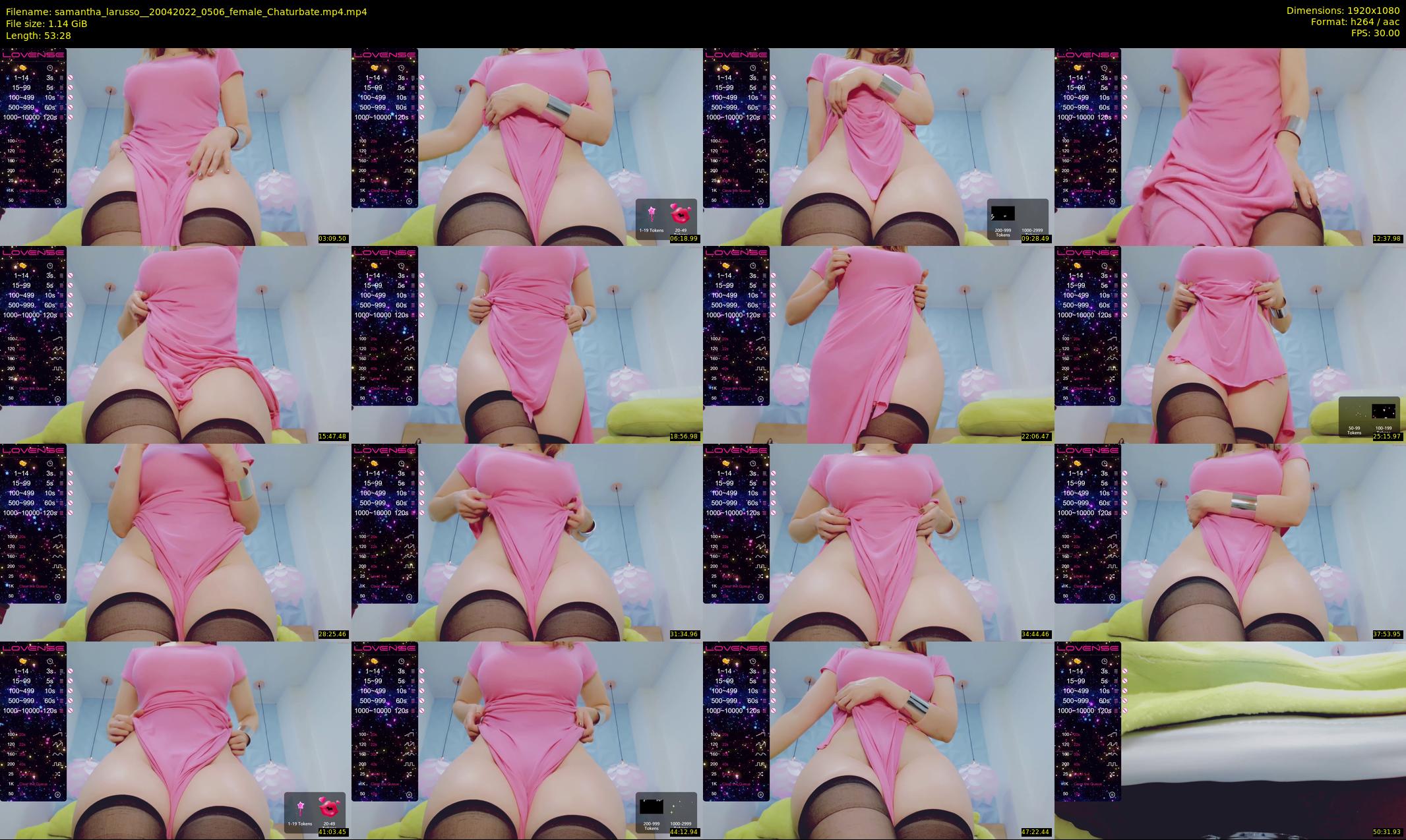 samantha_larusso_ — 54 minute Chaturbate couple cam show recording, 1080p, Apr 20, 2022