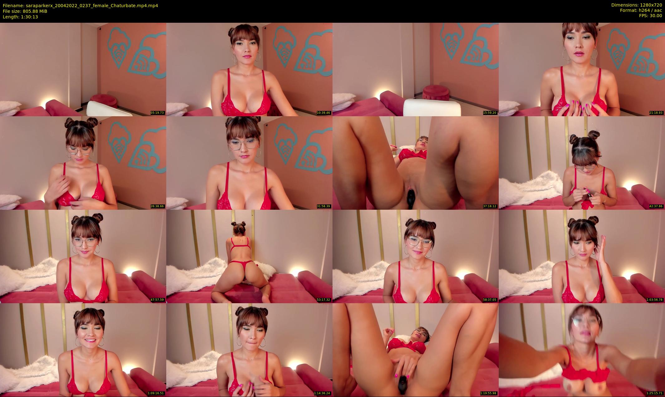 saraparkerx — 91 minute Chaturbate female cam show recording, 720p, Apr 20, 2022
