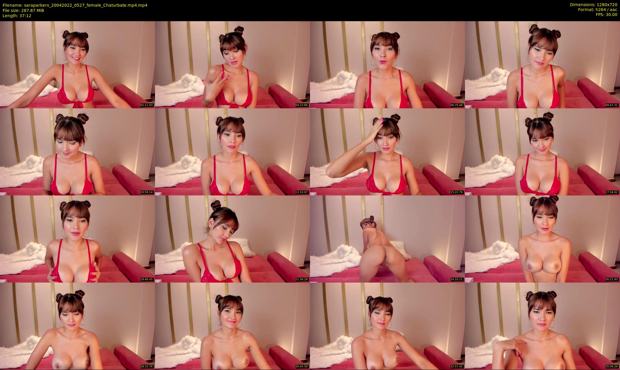 saraparkerx — 38 minute Chaturbate female cam show recording, 720p, Apr 20, 2022