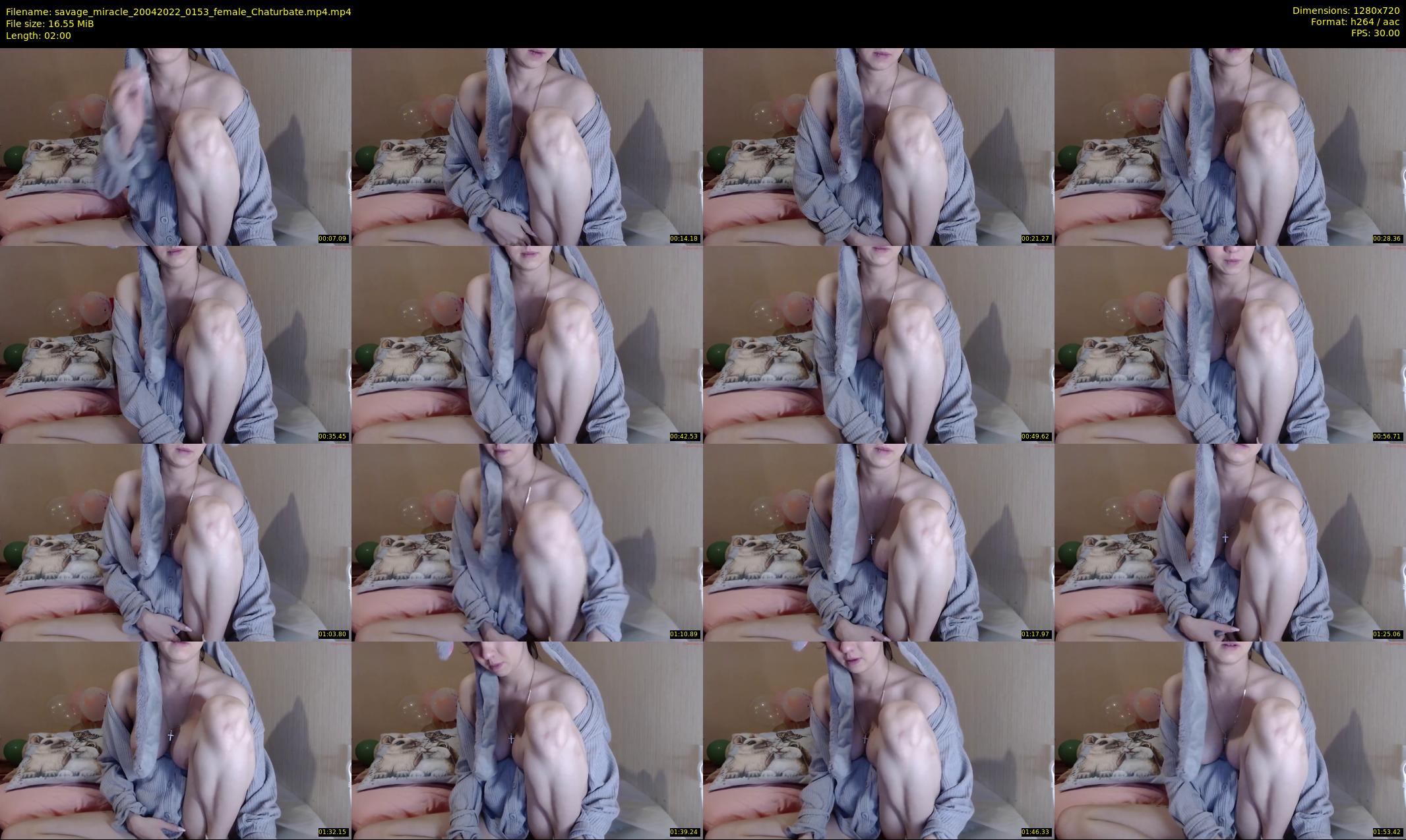 savage_miracle — 2 minute Chaturbate female cam show recording, 720p, Apr 20, 2022