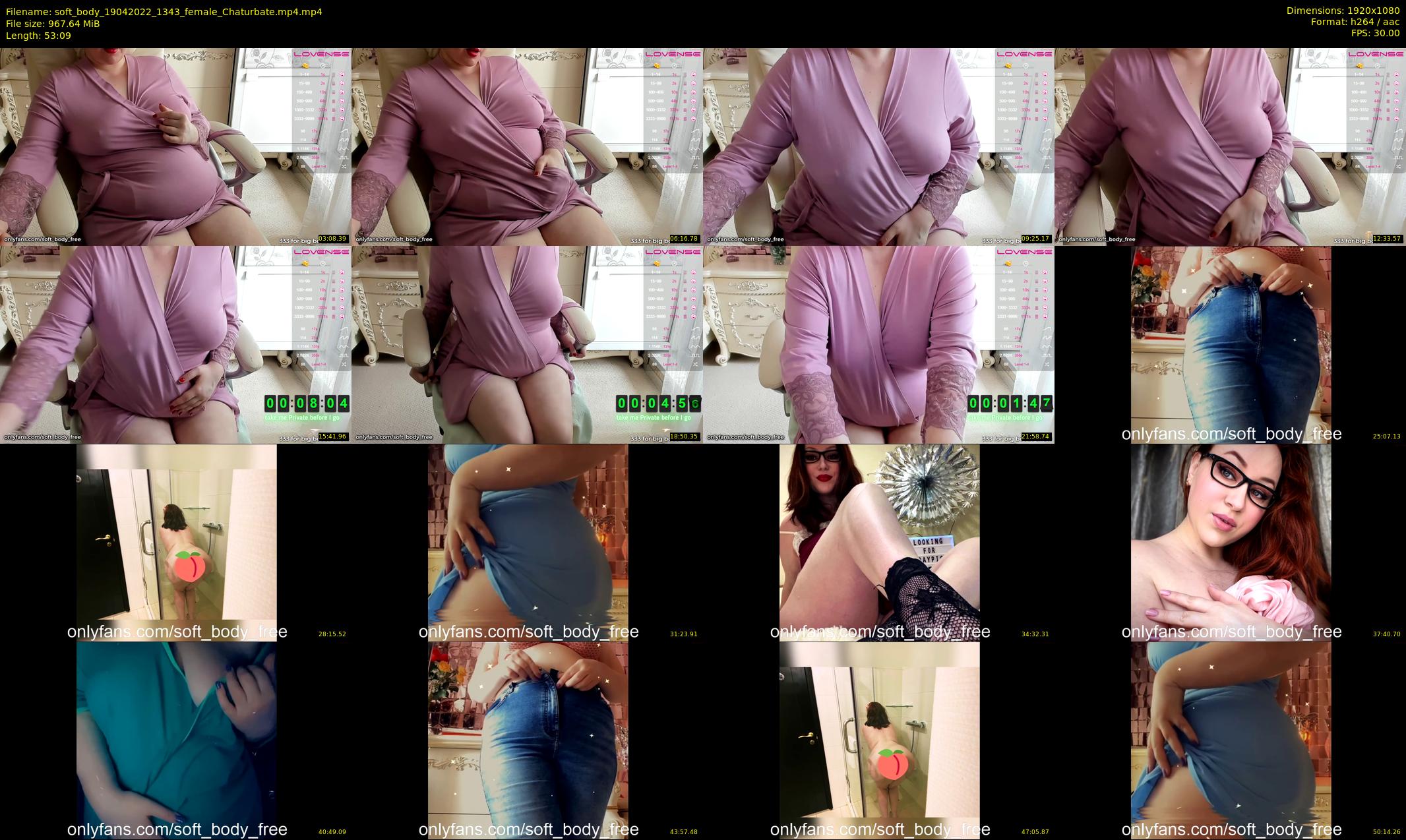 soft_body — 54 minute Chaturbate female cam show recording, 1080p, Apr 19, 2022