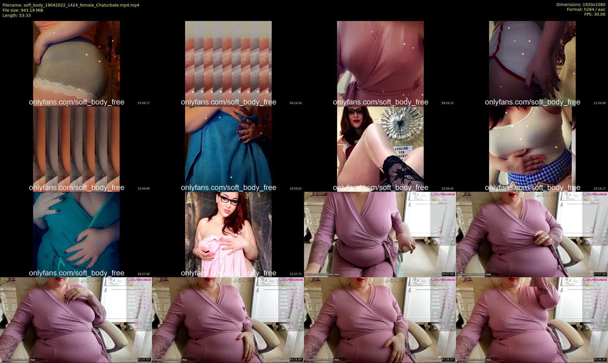 soft_body — 54 minute Chaturbate female cam show recording, 1080p, Apr 19, 2022