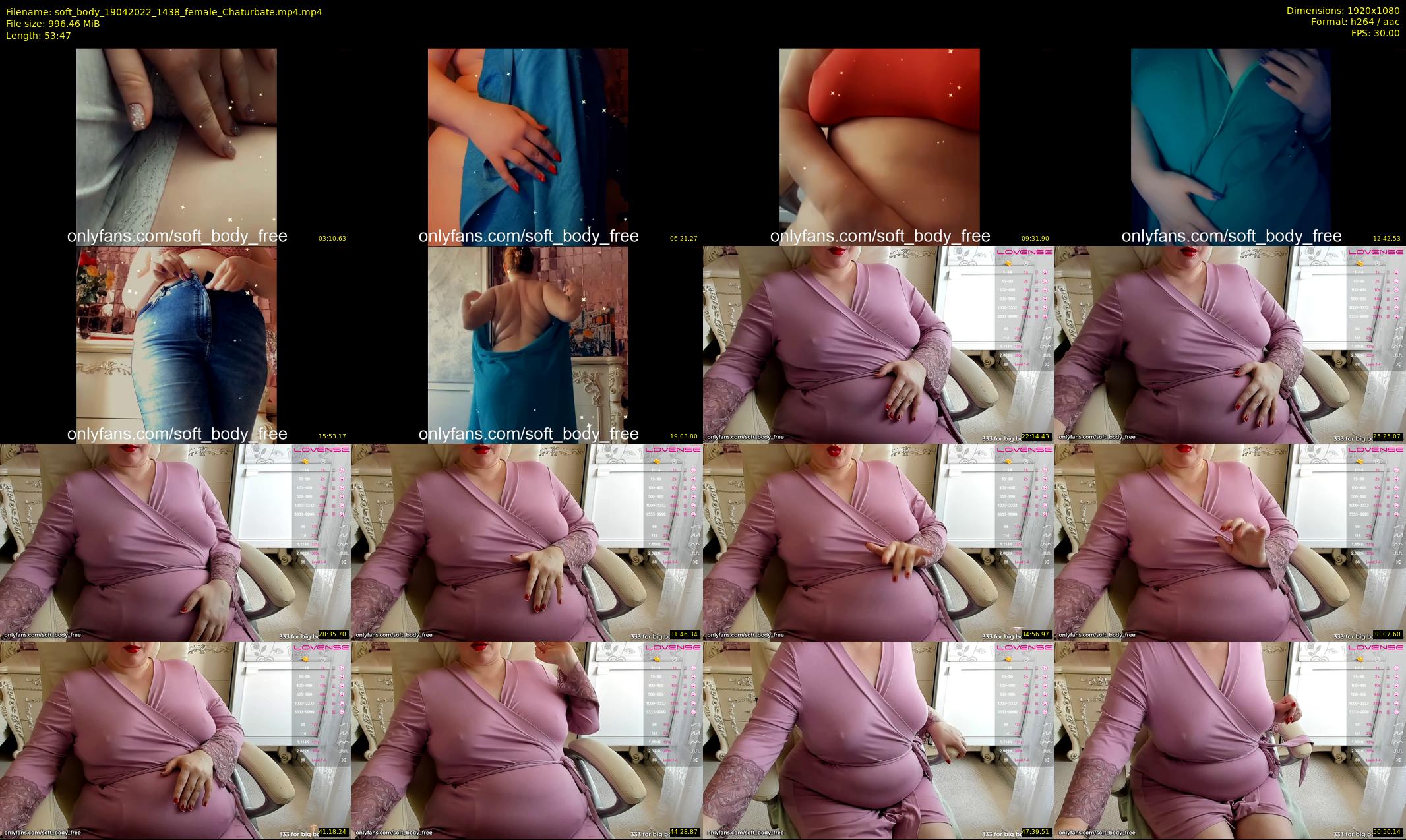 soft_body — 54 minute Chaturbate female cam show recording, 1080p, Apr 19, 2022