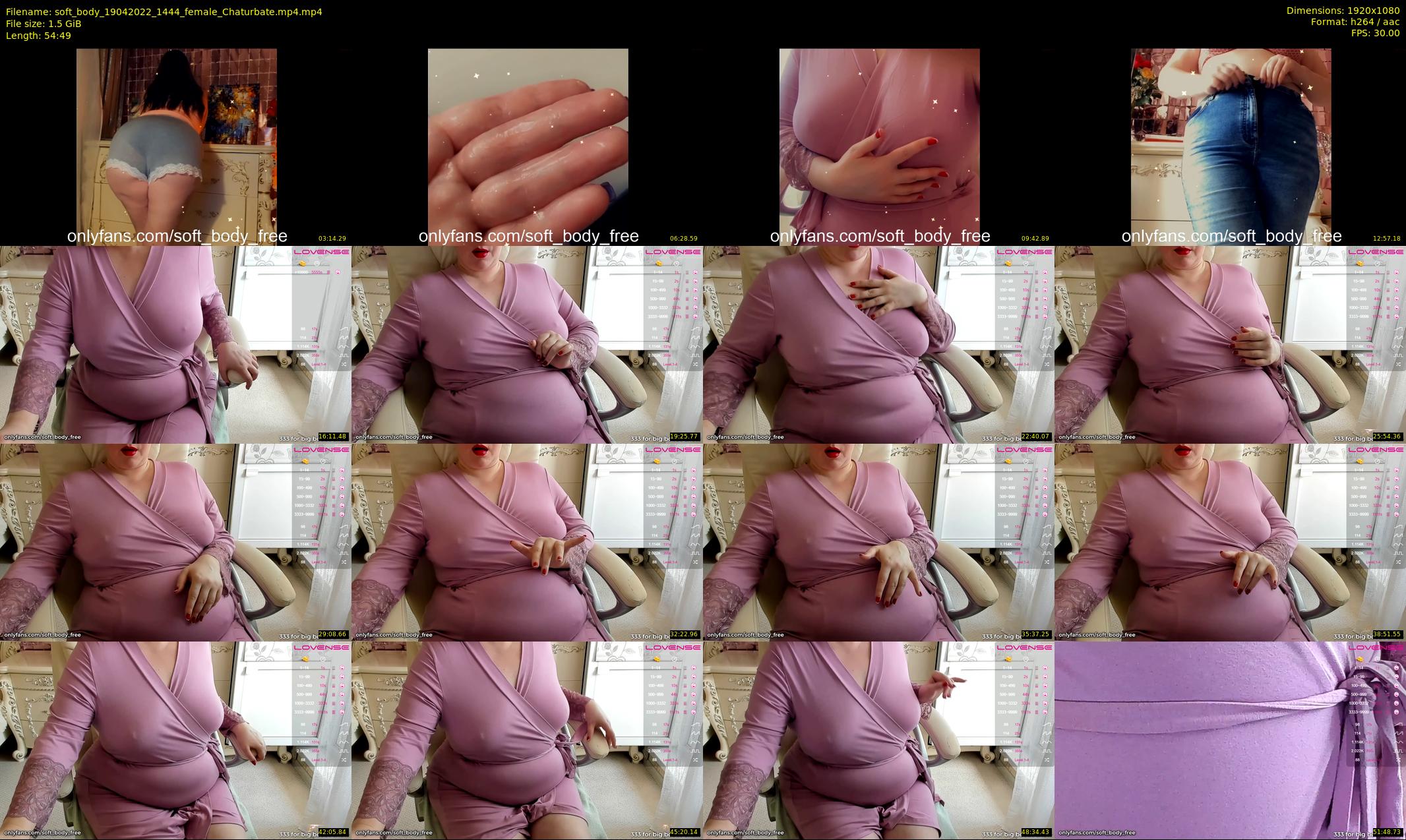 soft_body — 55 minute Chaturbate female cam show recording, 1080p, Apr 19, 2022