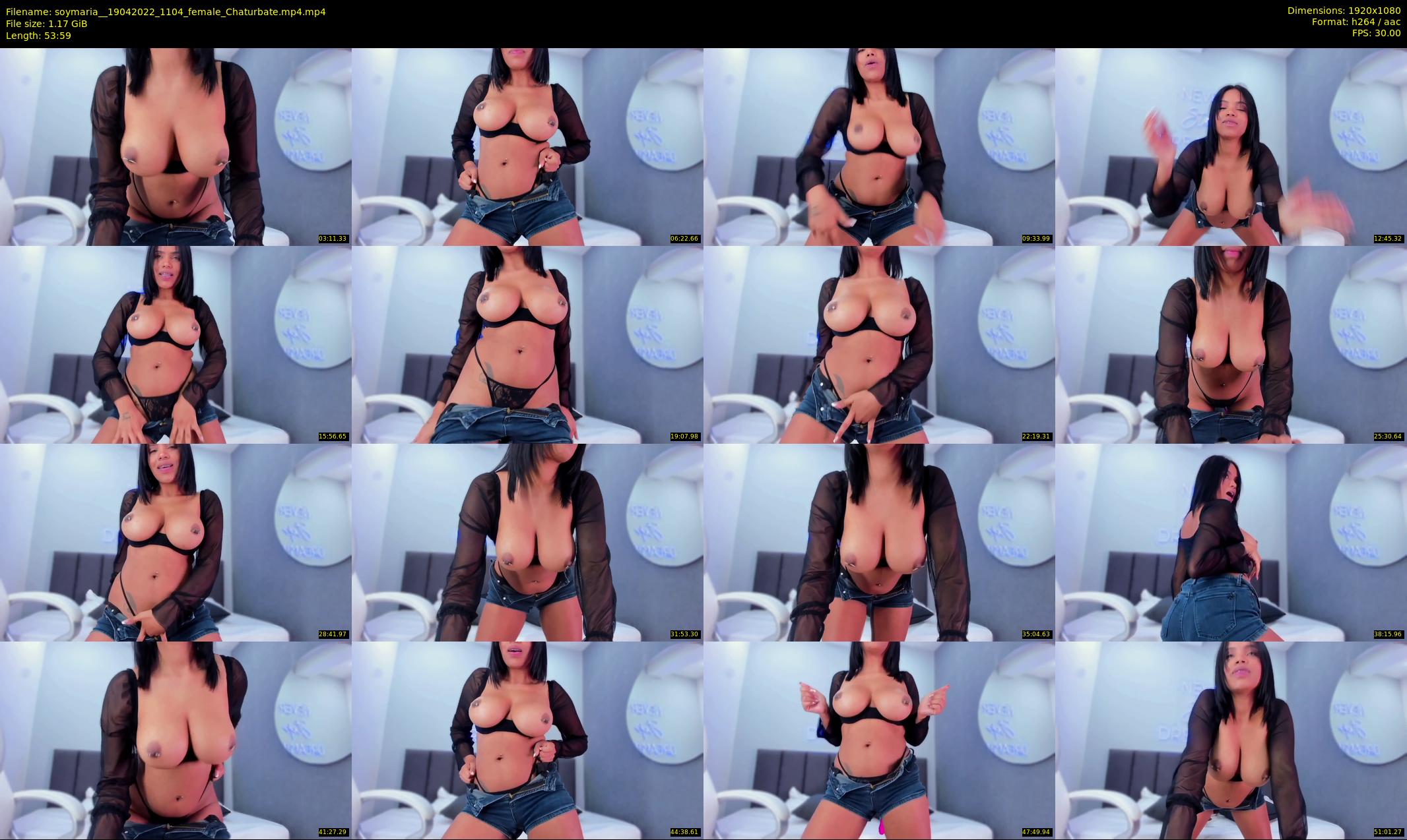 soymaria_ — 54 minute Chaturbate female cam show recording, 1080p, Apr 19, 2022