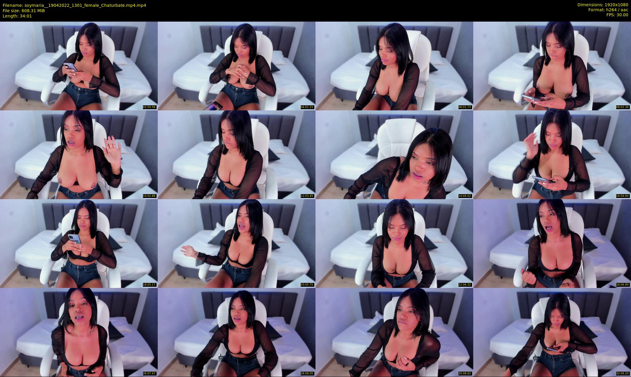 soymaria_ — 35 minute Chaturbate female cam show recording, 1080p, Apr 19, 2022