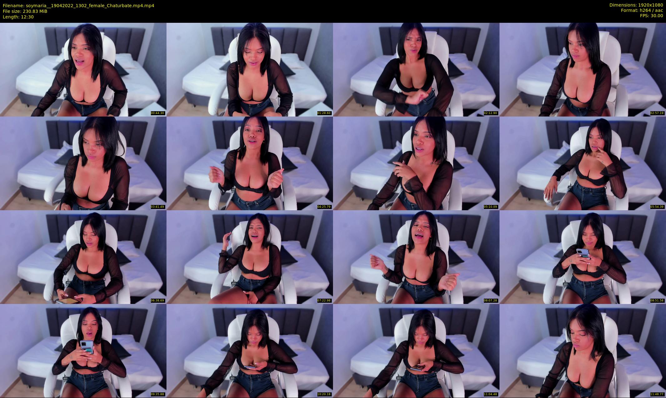 soymaria_ — 13 minute Chaturbate female cam show recording, 1080p, Apr 19, 2022