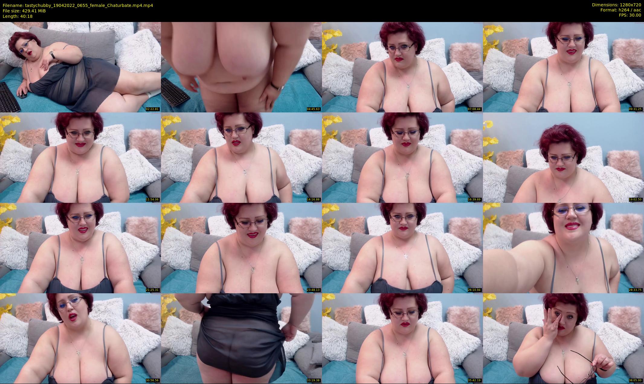tastychubby — 41 minute Chaturbate female cam show recording, 720p, Apr 19, 2022