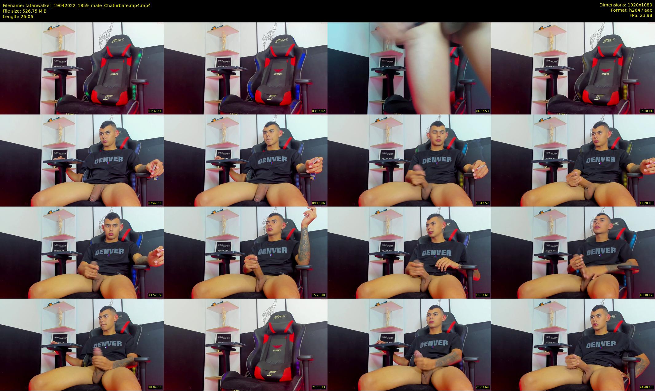 tatanwalker — 27 minute Chaturbate male cam show recording, 1080p, Apr 19, 2022