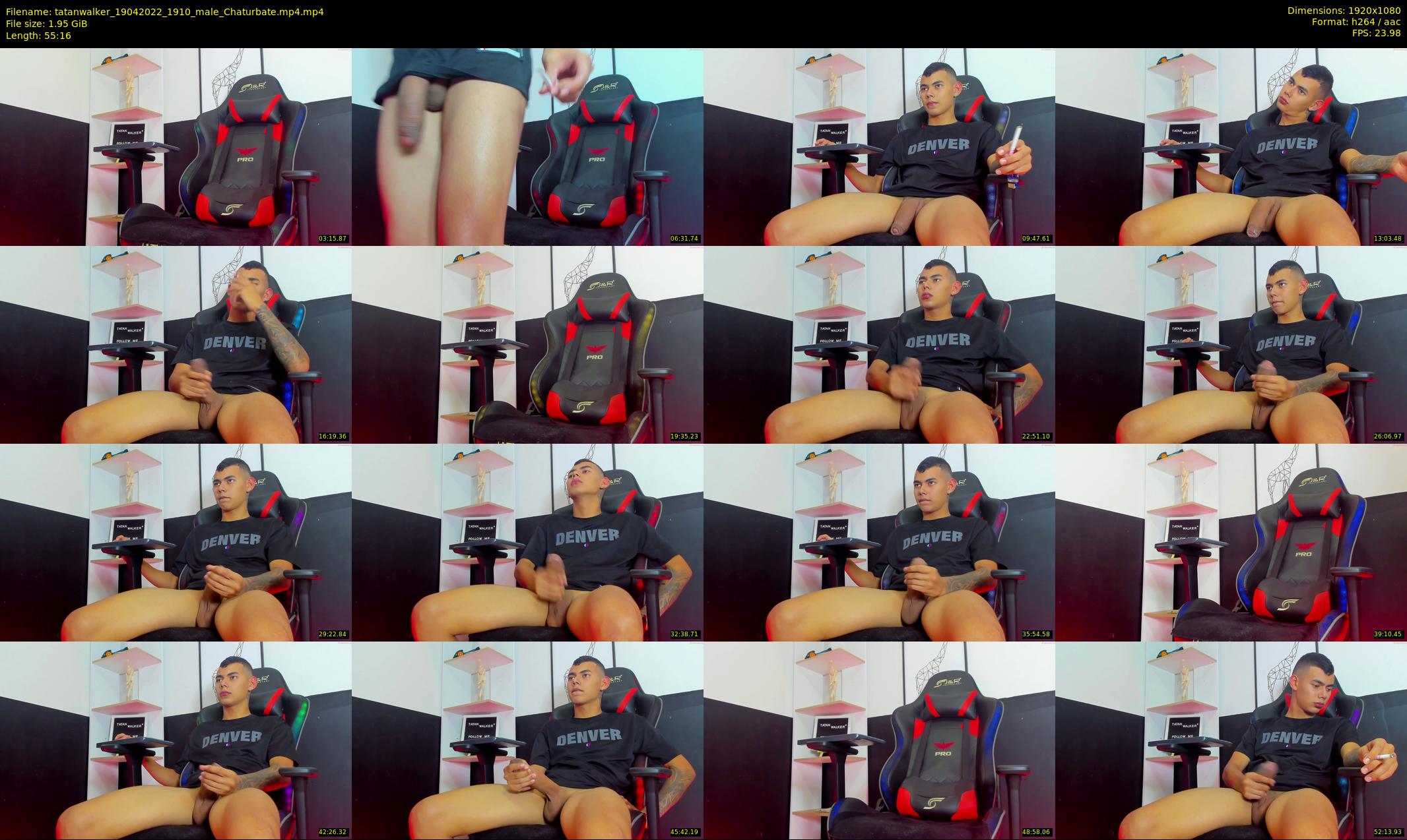 tatanwalker — 56 minute Chaturbate male cam show recording, 1080p, Apr 19, 2022