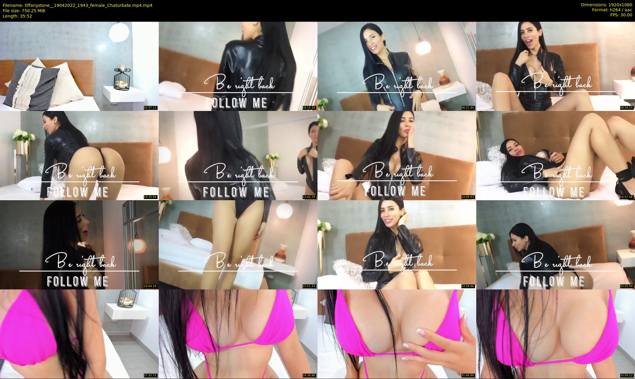 tiffanystone_ — 36 minute Chaturbate female cam show recording, 1080p, Apr 19, 2022