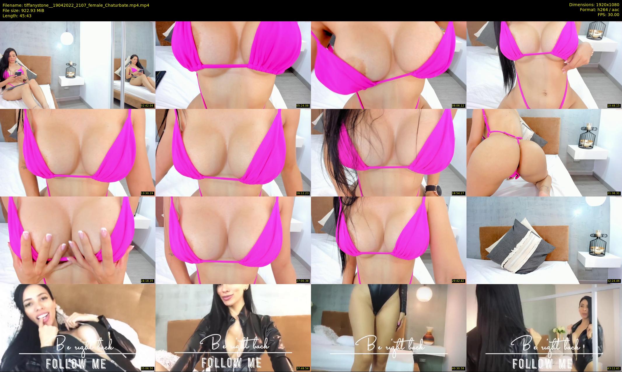 tiffanystone_ — 46 minute Chaturbate female cam show recording, 1080p, Apr 19, 2022
