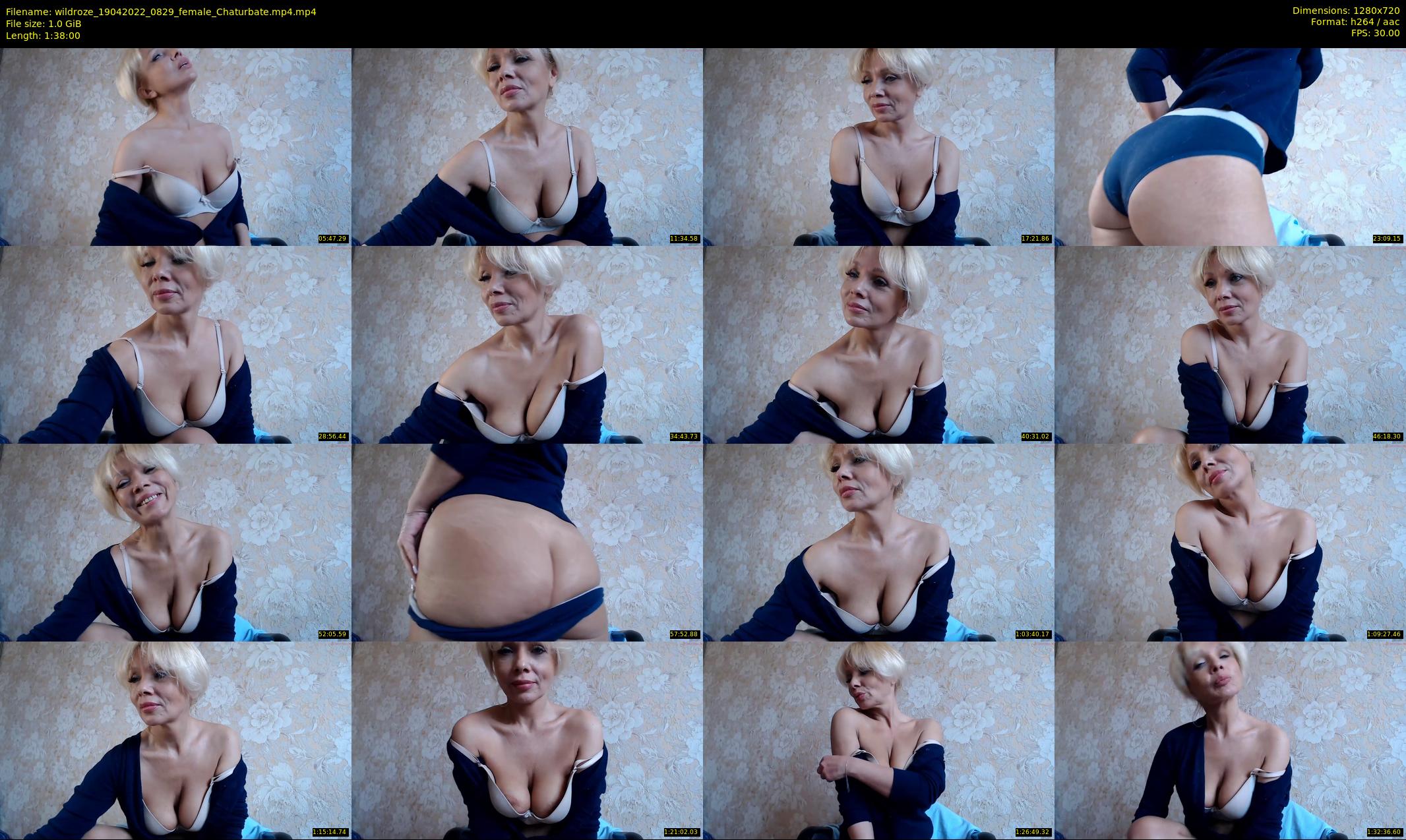 wildroze — 98 minute Chaturbate female cam show recording, 720p, Apr 19, 2022