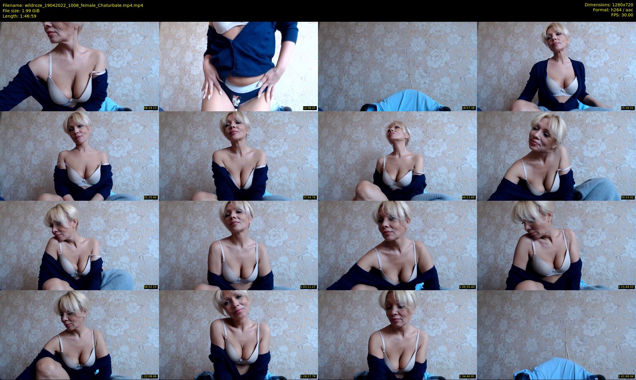 wildroze — 107 minute Chaturbate female cam show recording, 720p, Apr 19, 2022
