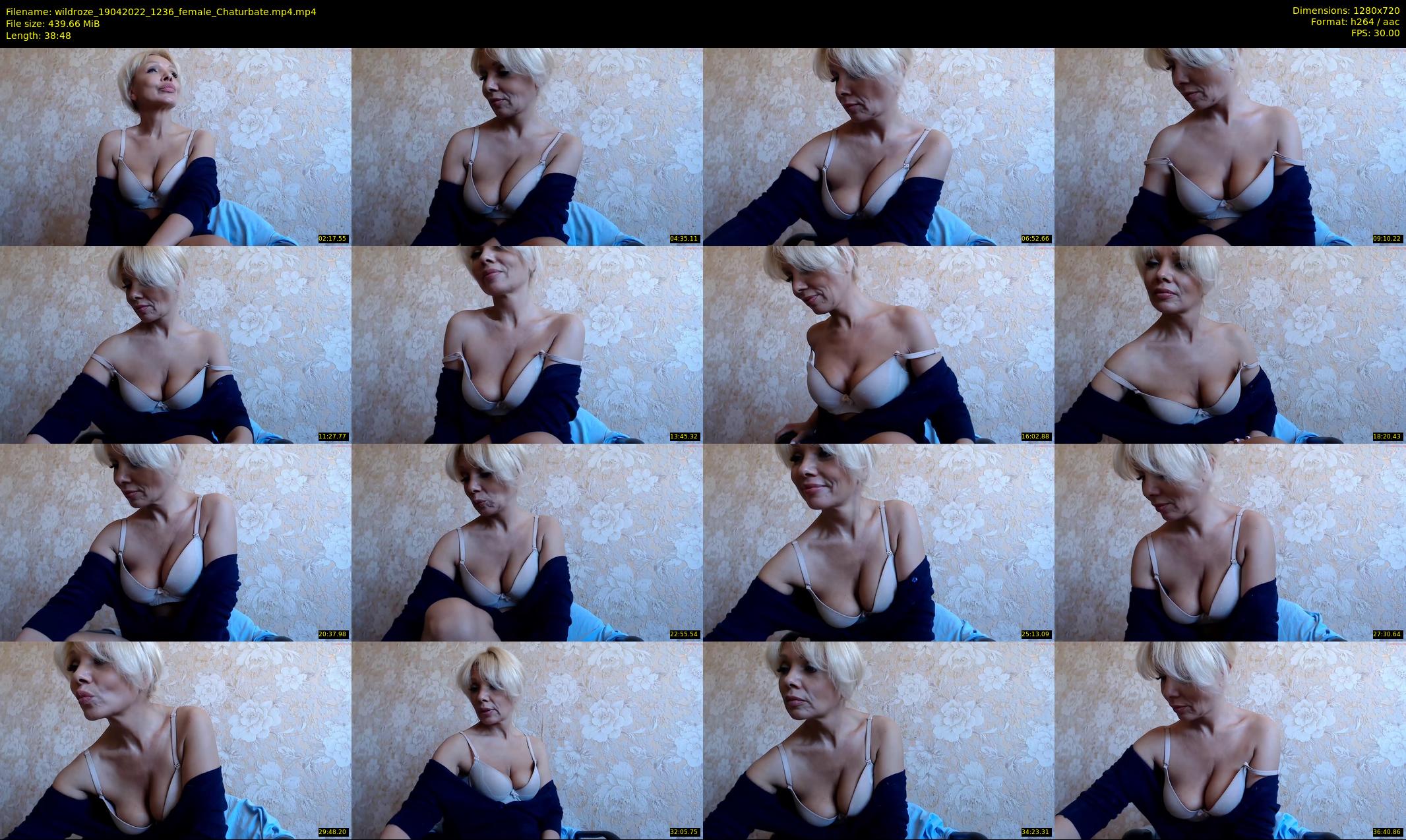 wildroze — 39 minute Chaturbate female cam show recording, 720p, Apr 19, 2022