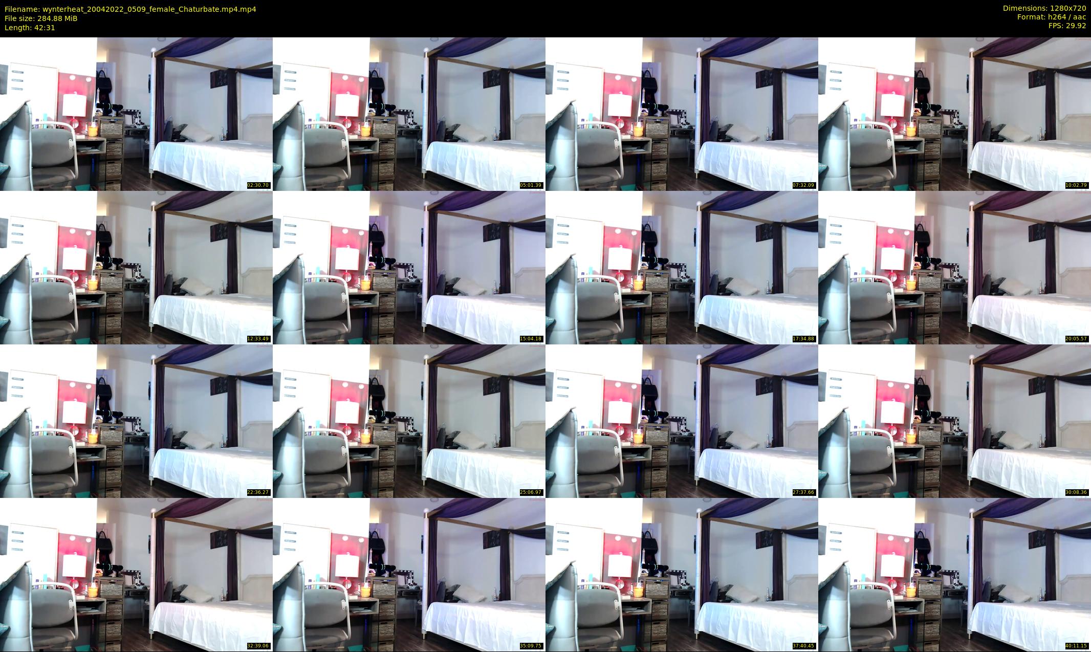 wynterheat — 43 minute Chaturbate female cam show recording, 720p, Apr 20, 2022