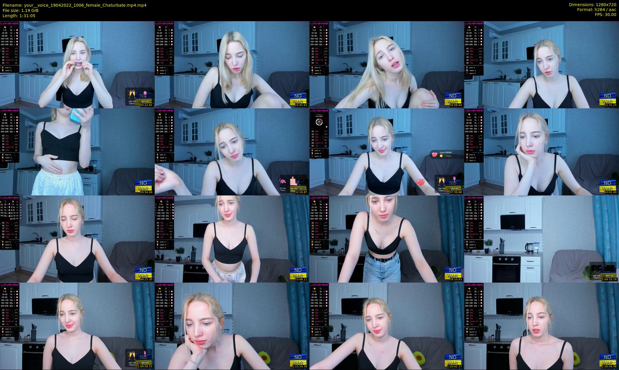 your__voice — 92 minute Chaturbate female cam show recording, 720p, Apr 19, 2022