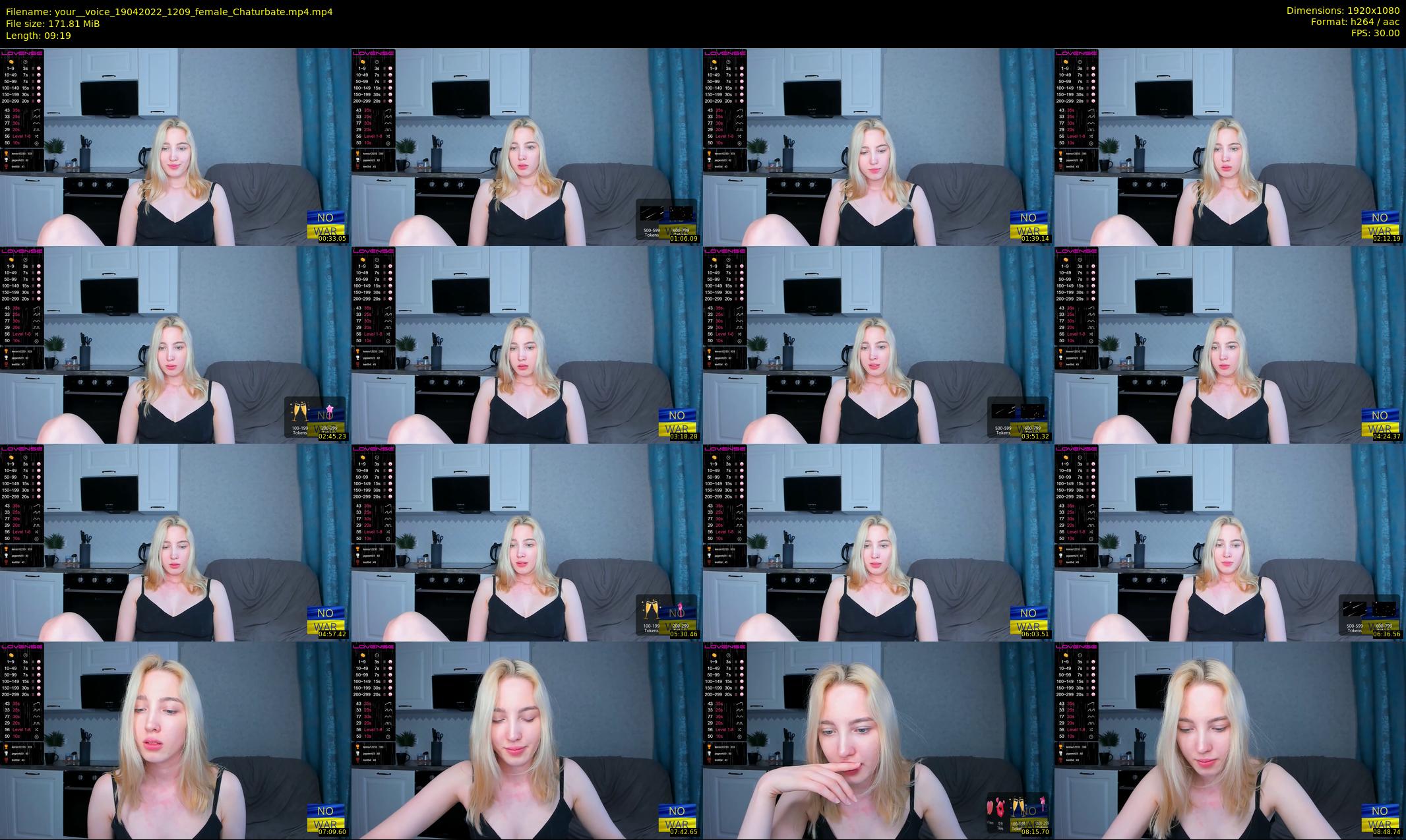 your__voice — 10 minute Chaturbate female cam show recording, 1080p, Apr 19, 2022