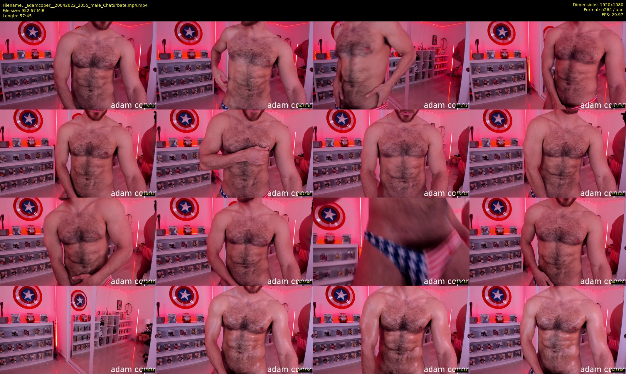 _adamcoper_ — 58 minute Chaturbate male cam show recording, 1080p, Apr 20, 2022