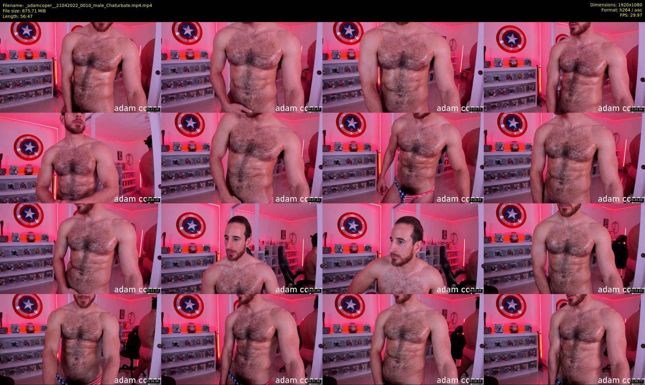 _adamcoper_ — 57 minute Chaturbate male cam show recording, 1080p, Apr 21, 2022