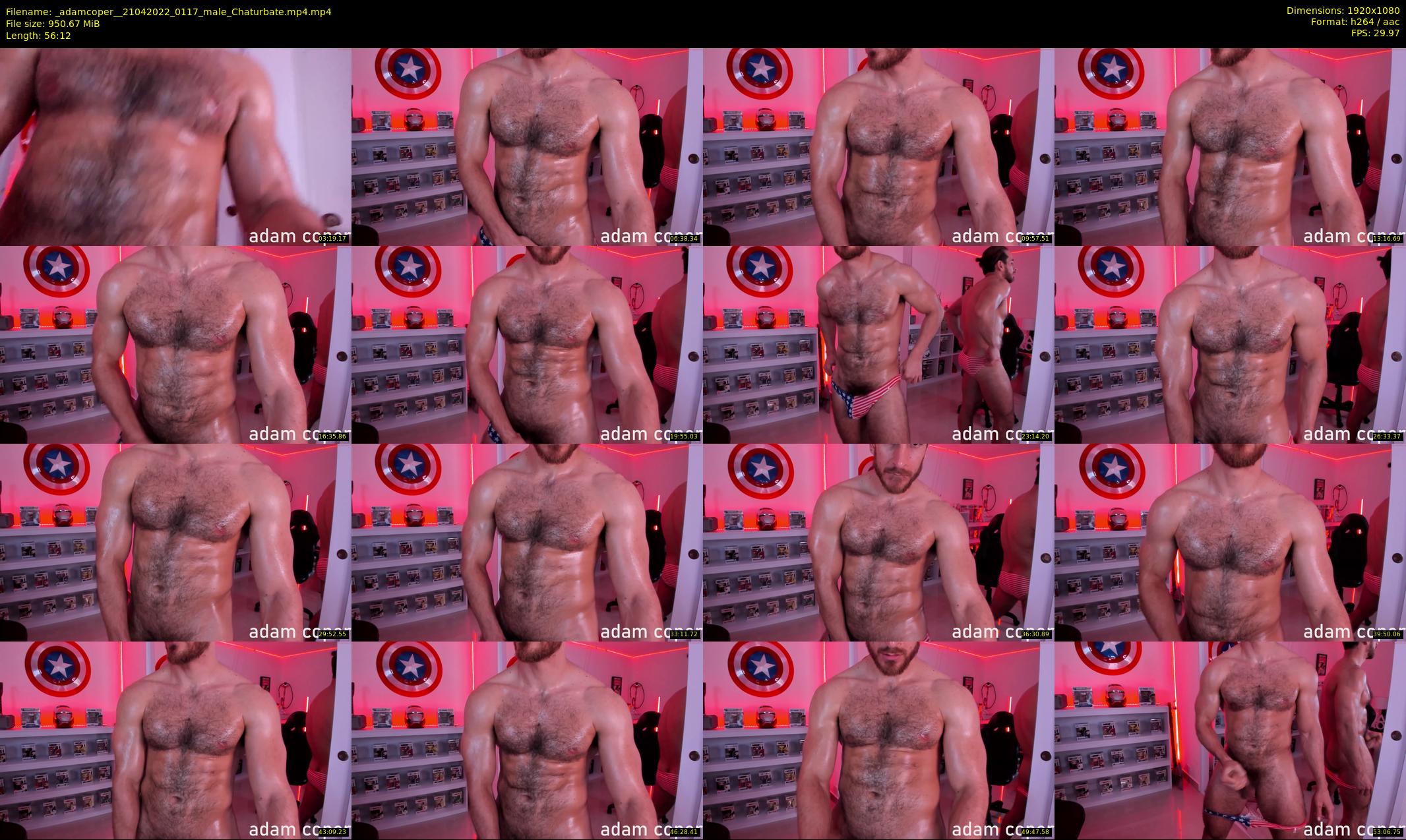 _adamcoper_ — 57 minute Chaturbate male cam show recording, 1080p, Apr 21, 2022